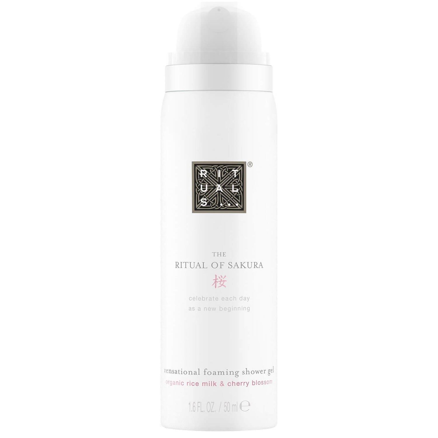 Rituals The Ritual of Sakura Foaming Shower Gel 50ml LOOKFANTASTIC