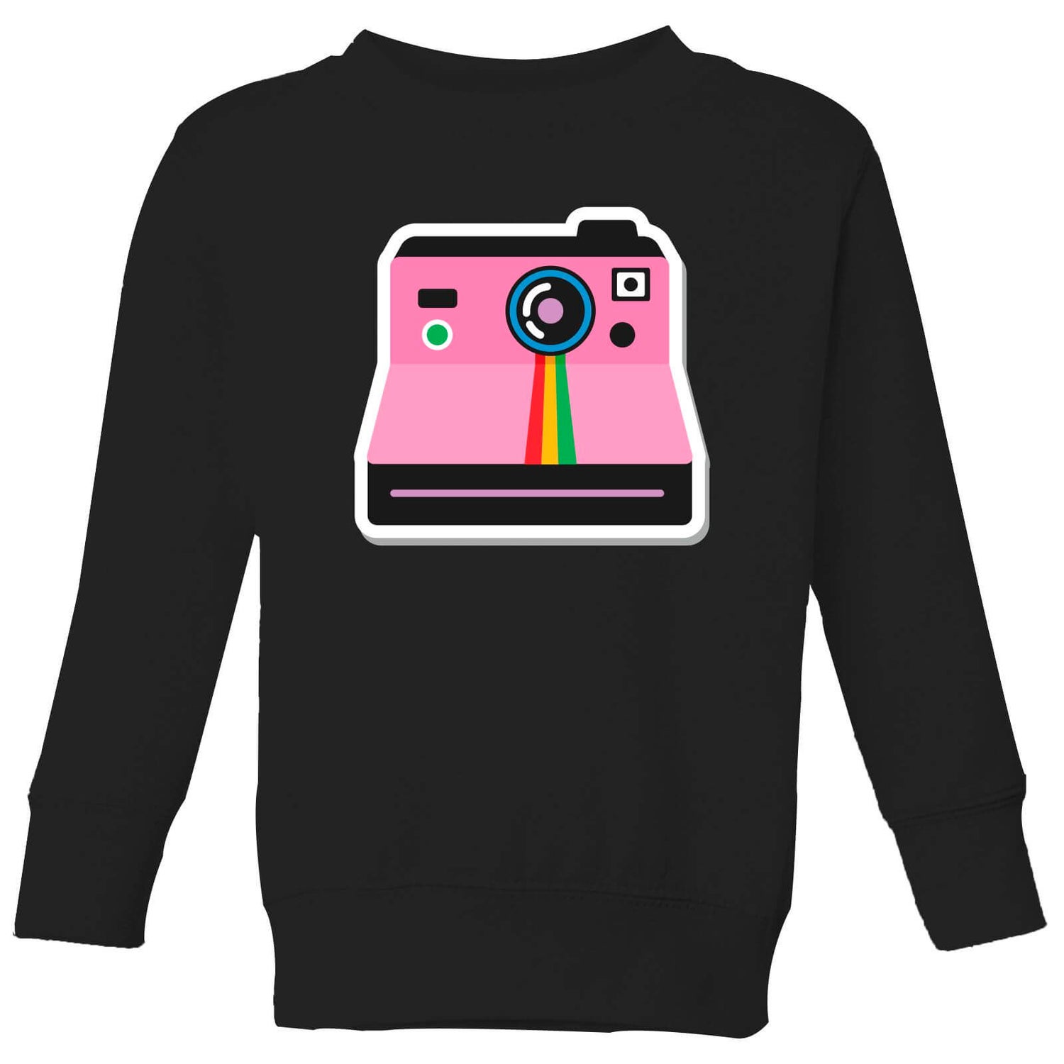 Black sales polaroid sweatshirt