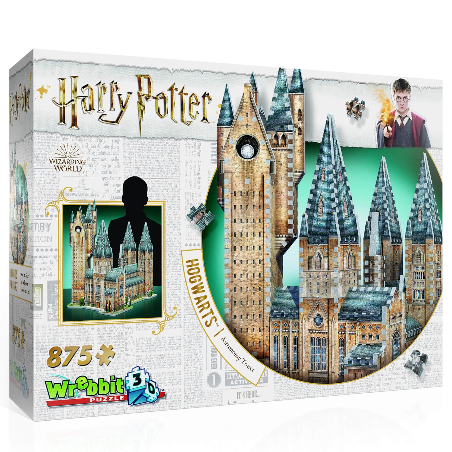 Casse-tête 3D Harry Potter Tour d'astronomie de Poudlard (875 pièces)