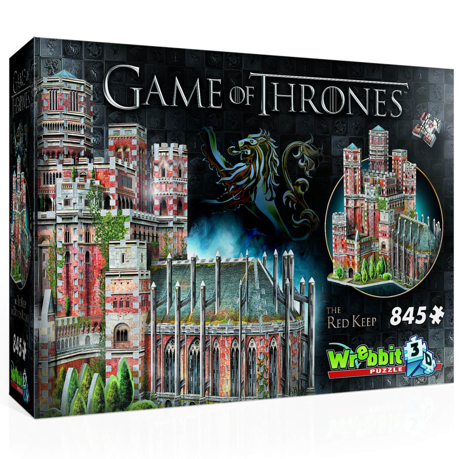 Game of Thrones: Red Keep 3D Puzzle (845 Pieces)