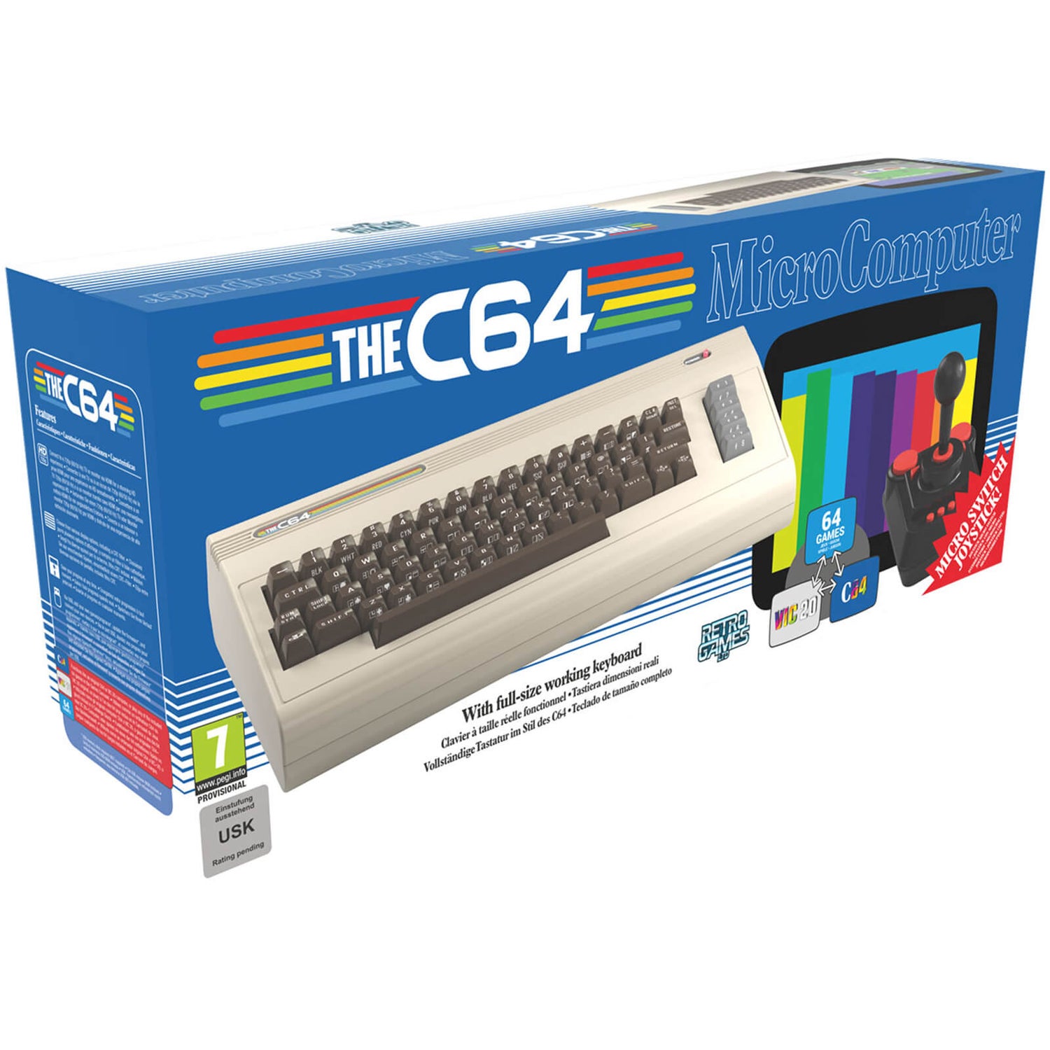 Thec64 Mini C64 Retro Console The C64 Mini Retro Games Console