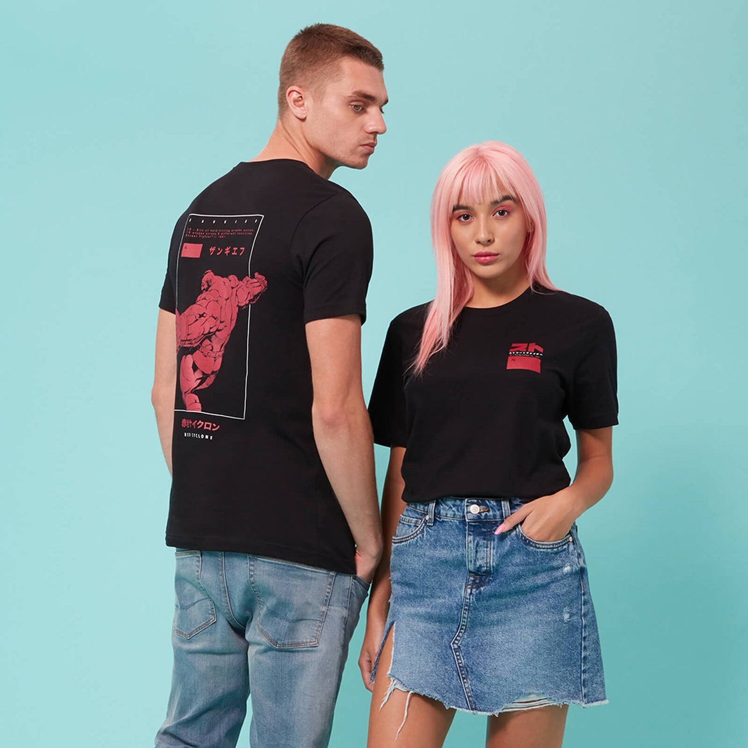 Street Fighter Arcade Zangief Unisex T-Shirt - Black Clothing