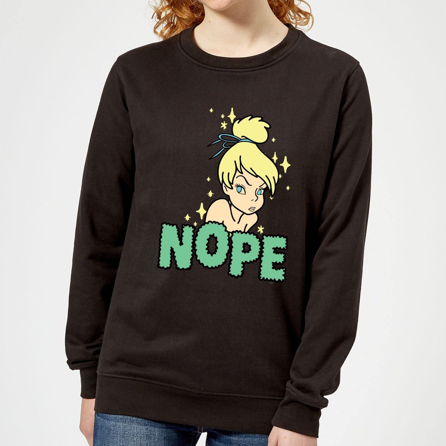 Tinkerbell sweatshirt womens on sale