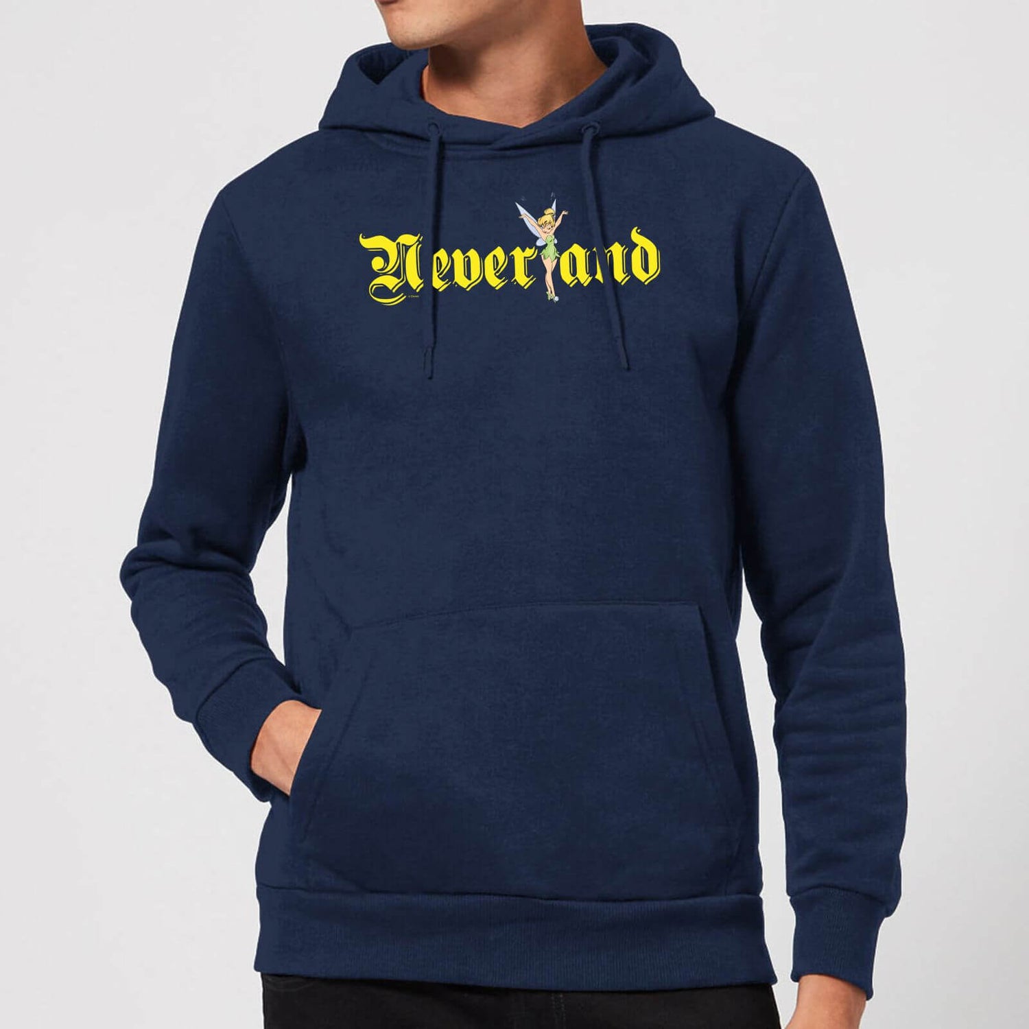 Disney Peter Pan Tinkerbell Neverland Hoodie Navy