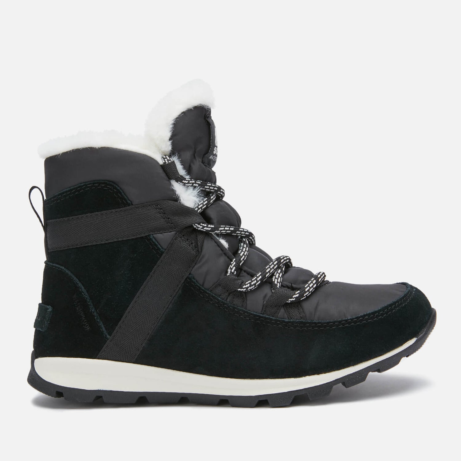 sorel whitney flurry boots black