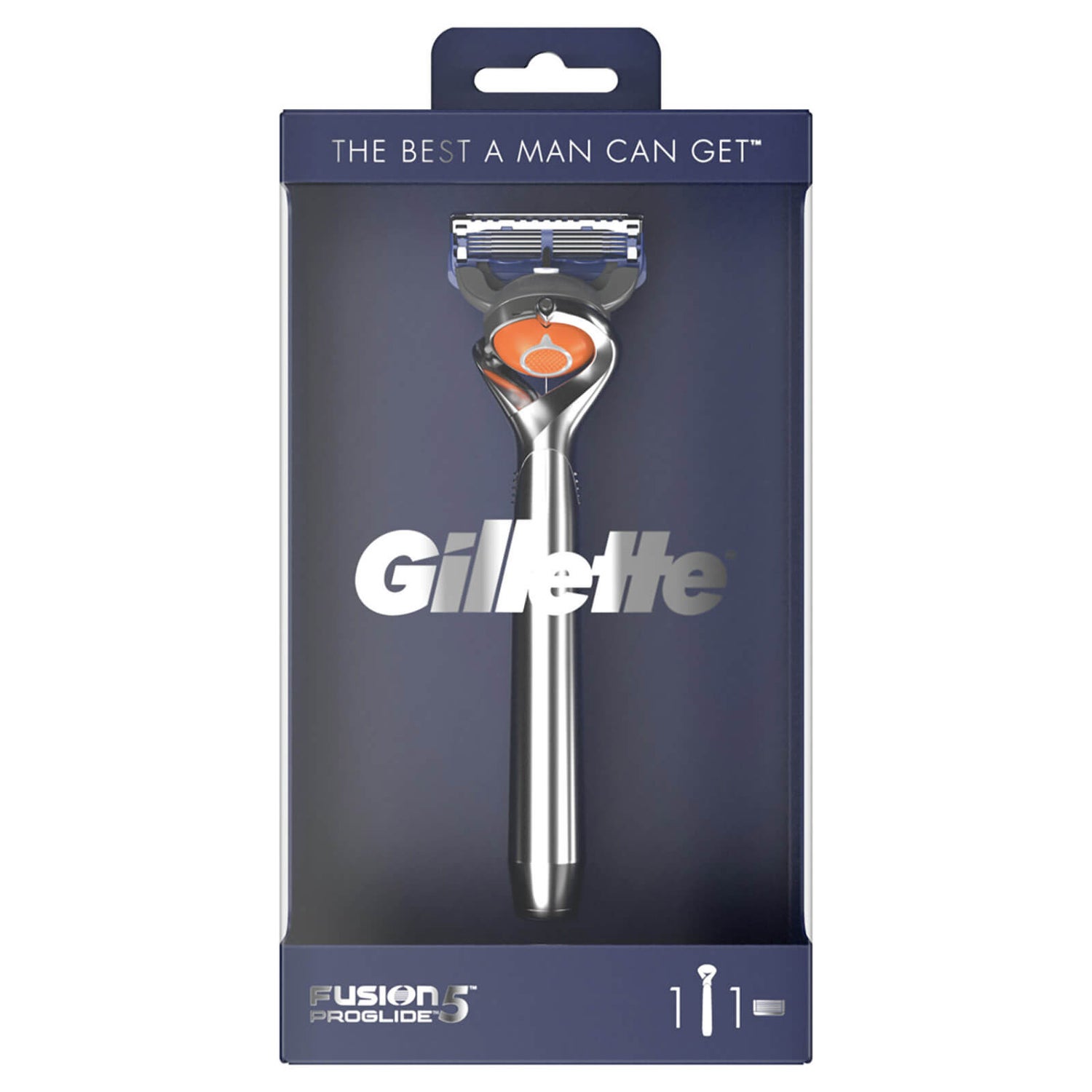 Limited Edition Gillette Fusion5 ProGlide Razor - Chrome
