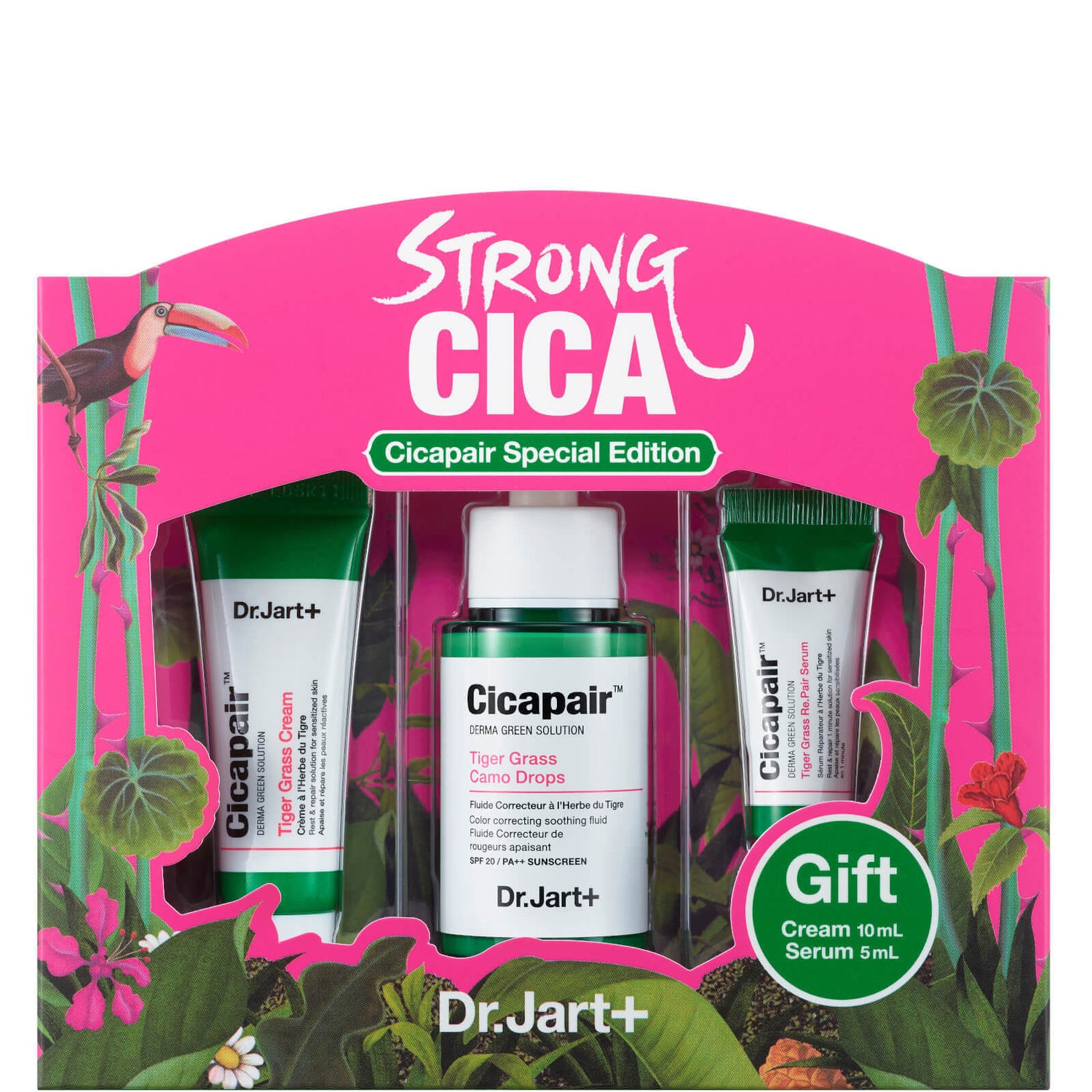 Dr.Jart Cicapair Tiger Grass Camo Drops Set Cult Beauty