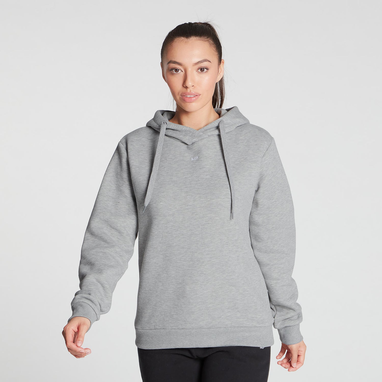 MP Women's Essentials Hoodie Grey Marl MYPROTEIN™