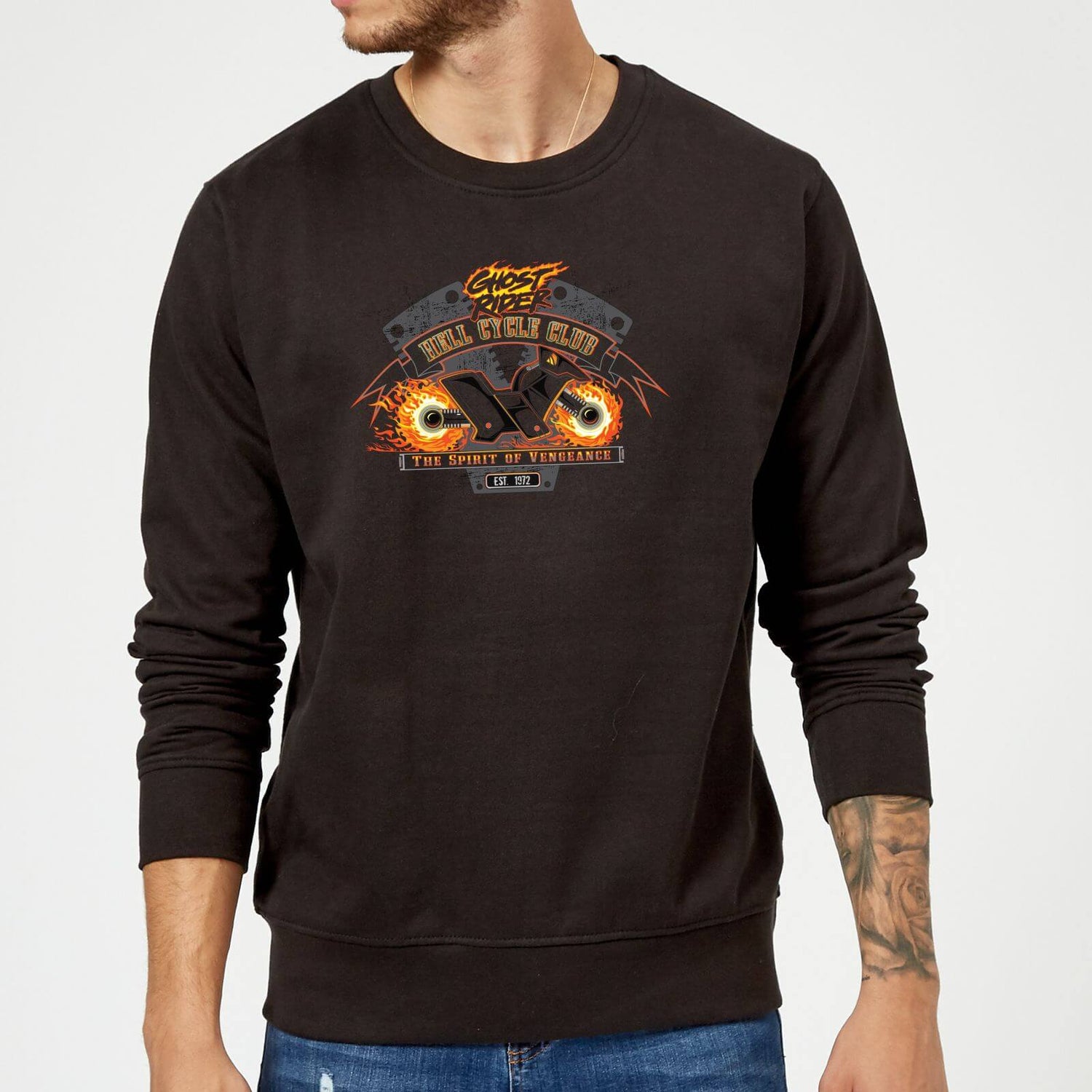 Ghost rider sweatshirt clearance