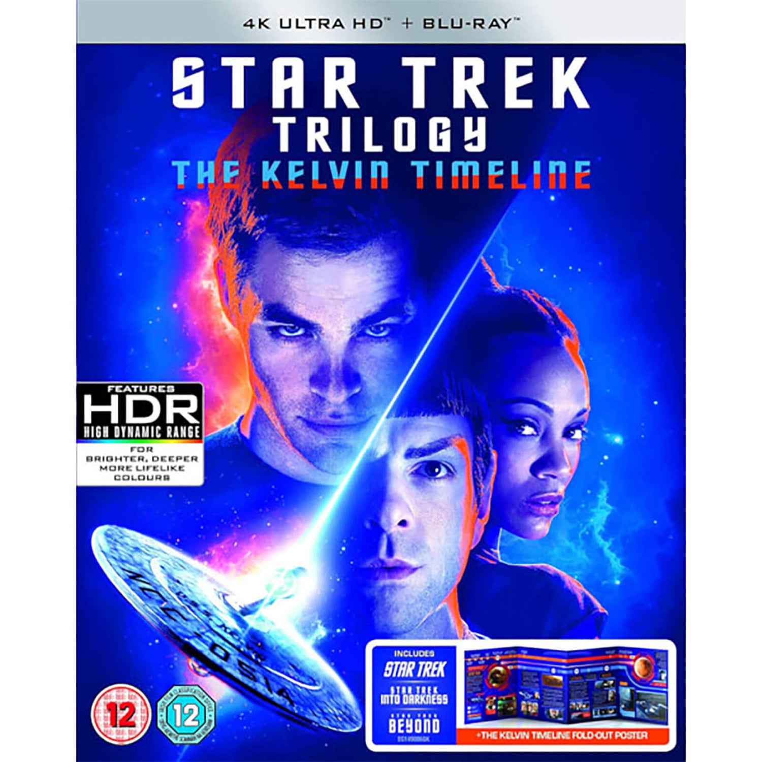 Own STAR TREK TRILOGY THE KELVIN TIMELINE on UHD Blu-ray Today! | Hi