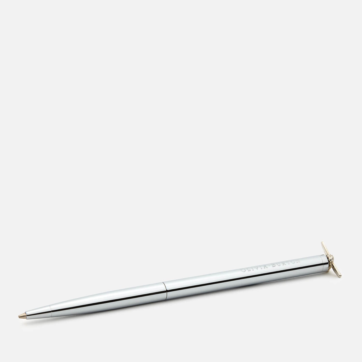 Olivia Burton Women s Bejewelled Bee Pen Silver Faux Pearl