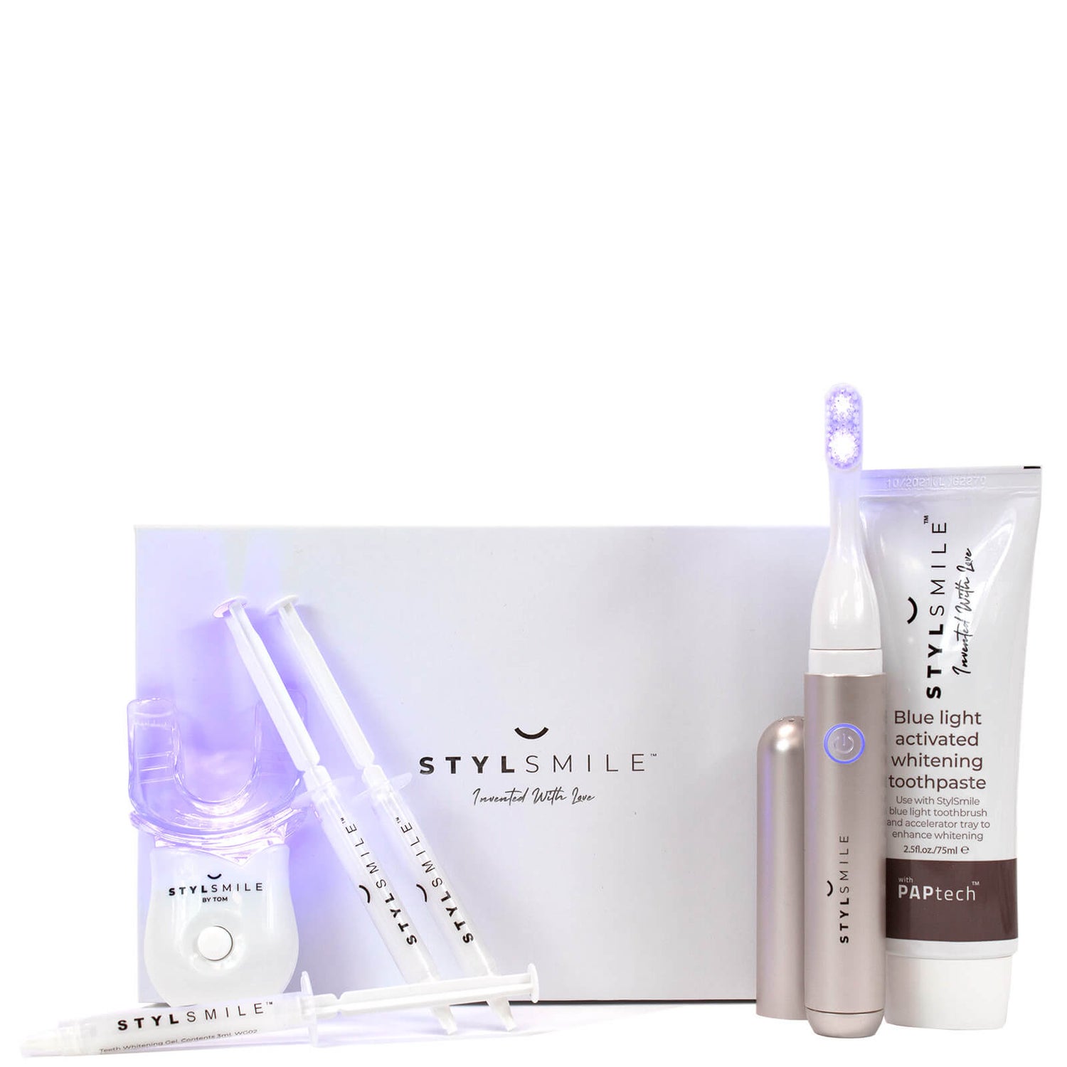 Stylsmile Blue Light Accelerated Teeth Whitening Kit LOOKFANTASTIC