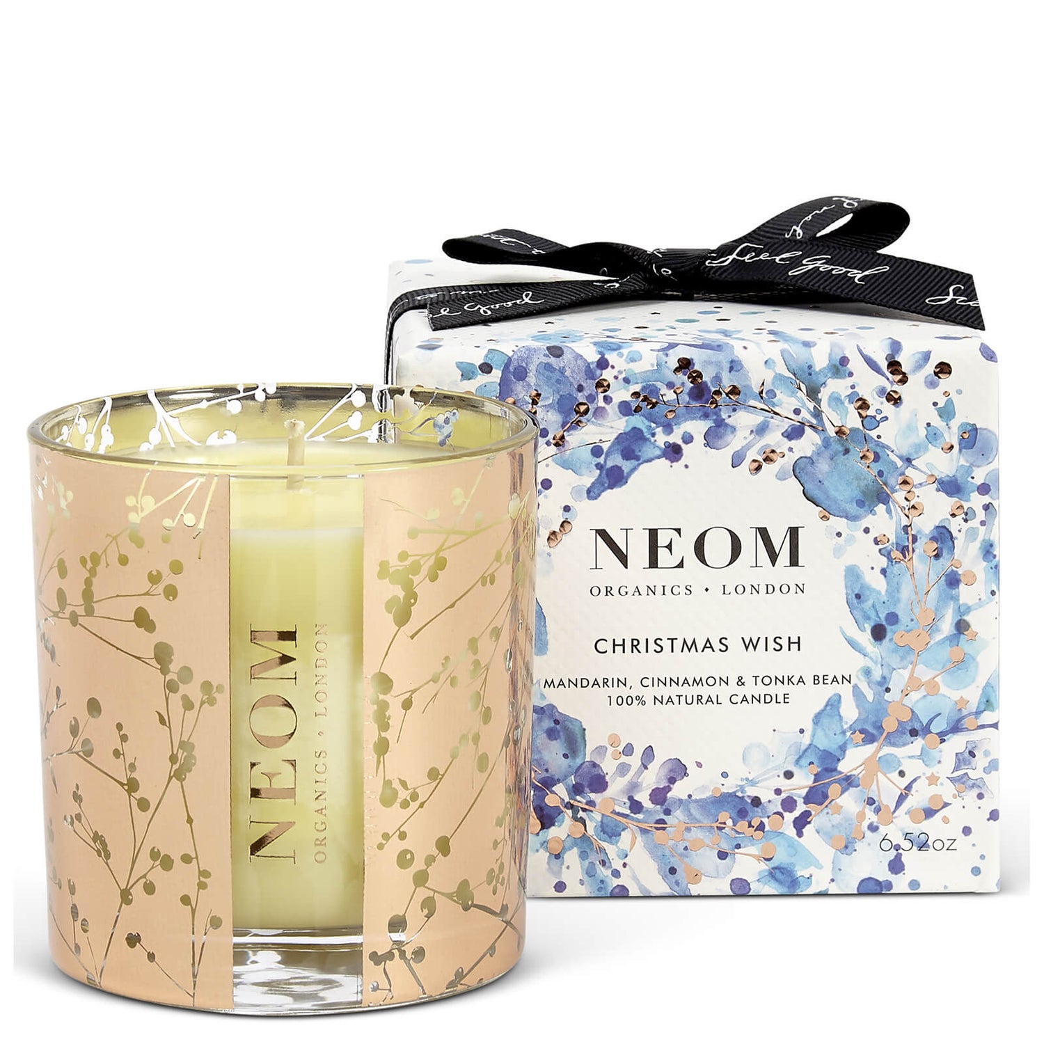 Neom Christmas Wish 1 Wick Scented Candle LOOKFANTASTIC