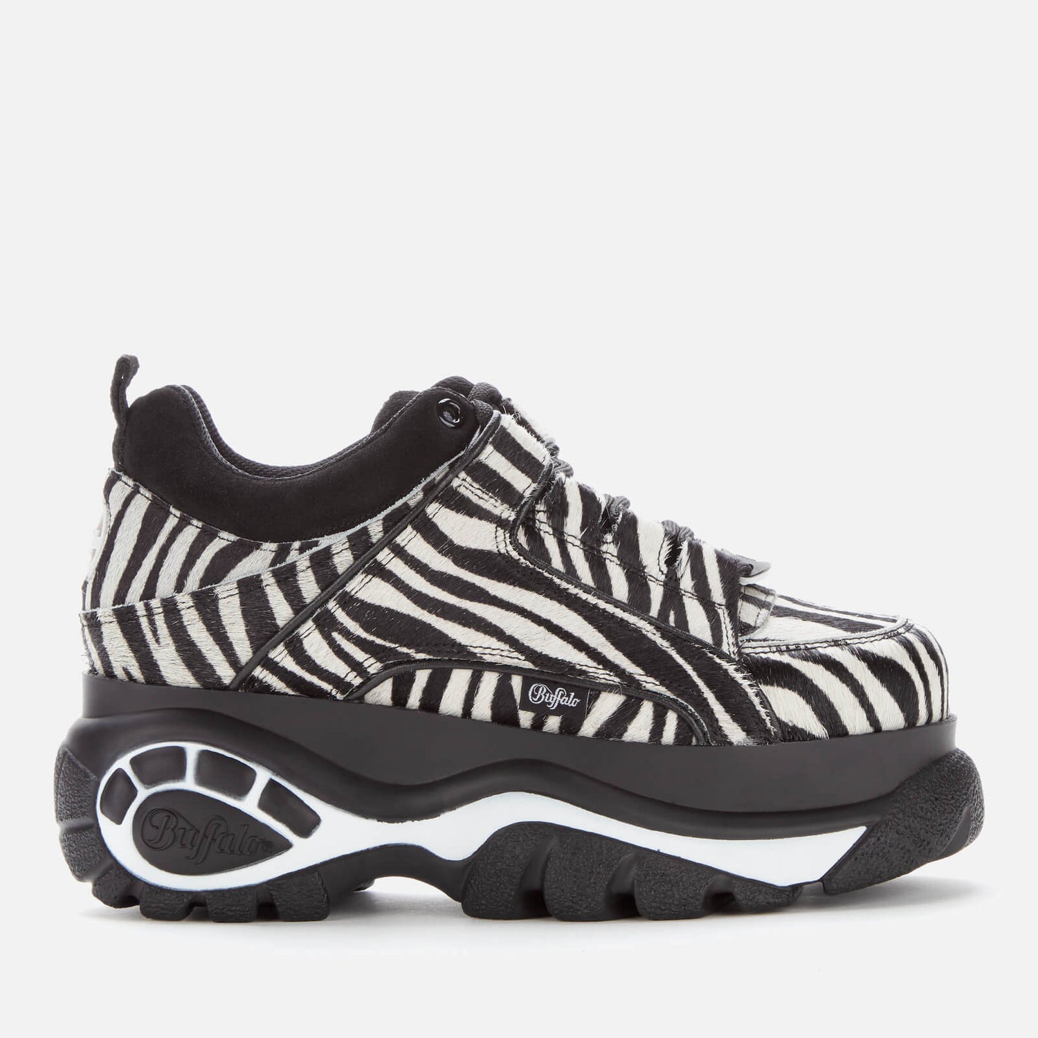 Buffalo classic chunky sole trainers in black top