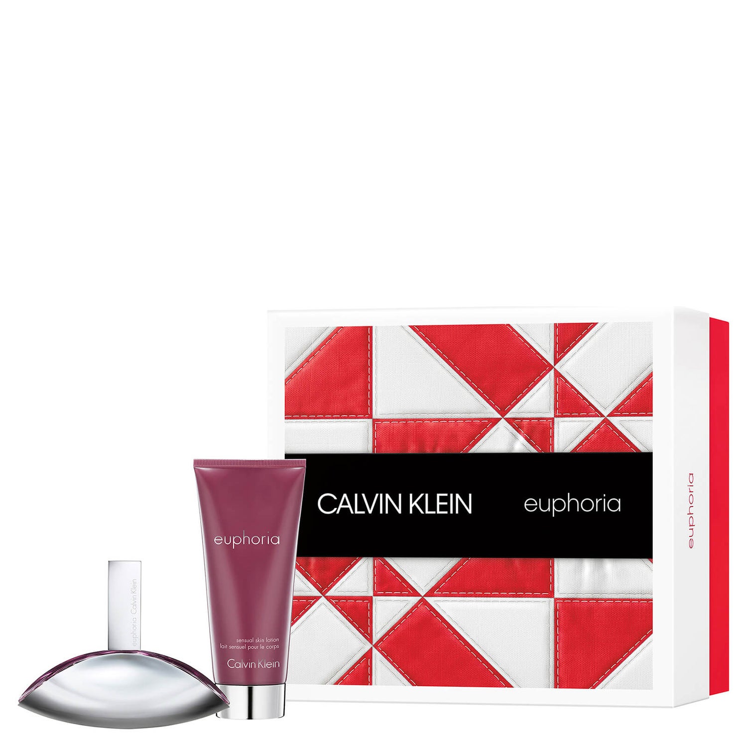 Calvin Klein Euphoria for Women Eau de Parfum 50ml Gift Set - LOOKFANTASTIC