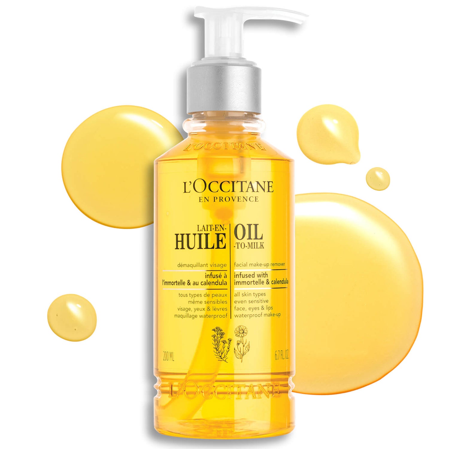 L'Occitane Cleansing OiltoMilk 200ml Cult Beauty