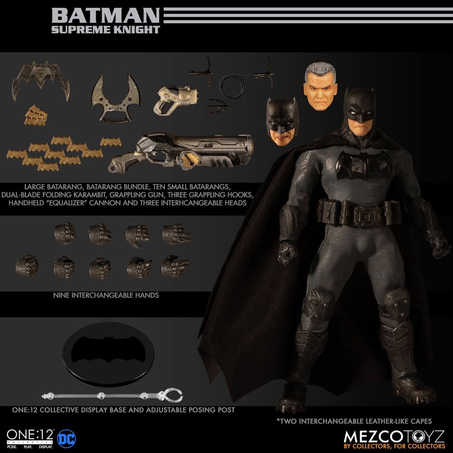 Mezco One:12 Collective Batman: Supreme Knight Merchandise - Zavvi Ireland