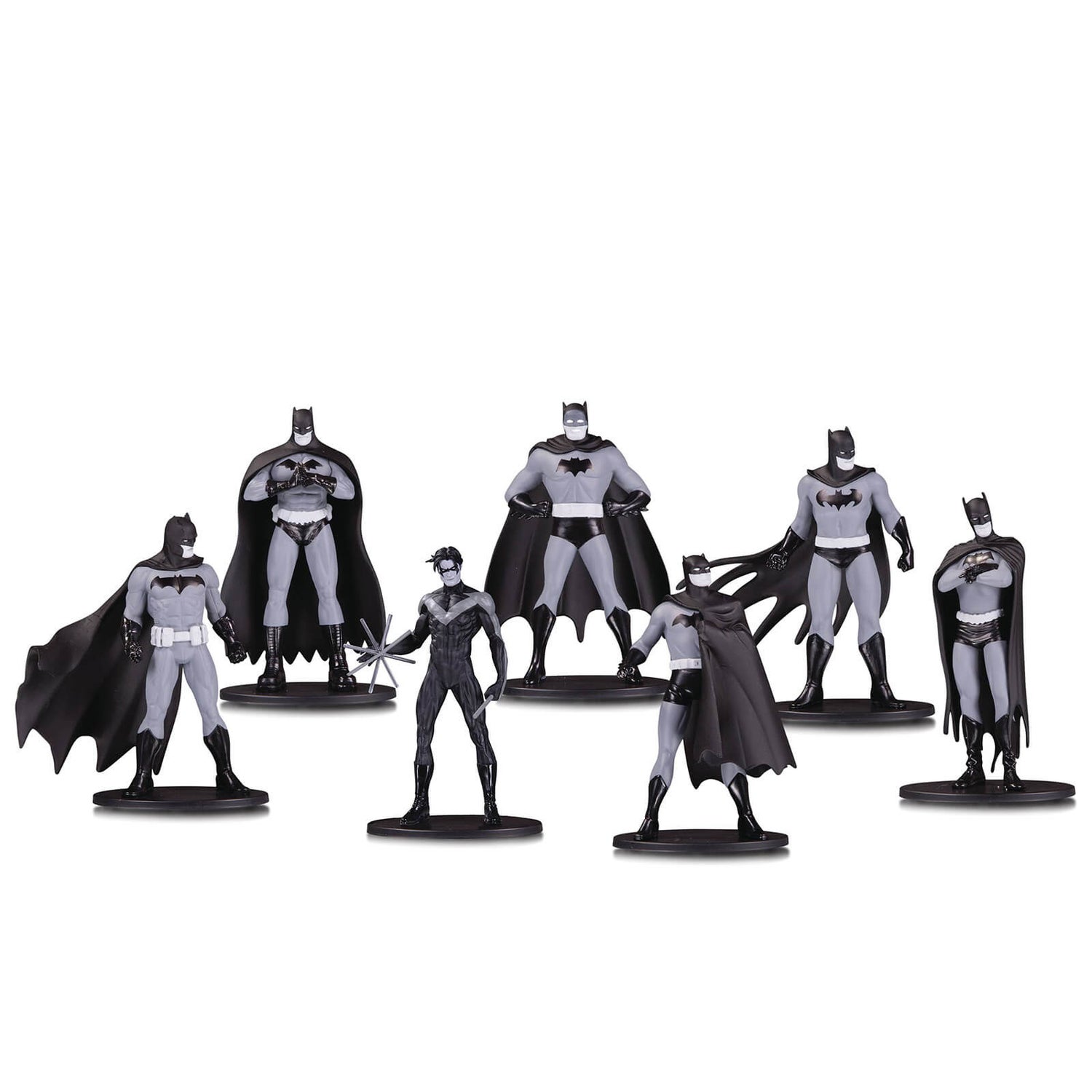 Dc collectibles batman clearance black and white