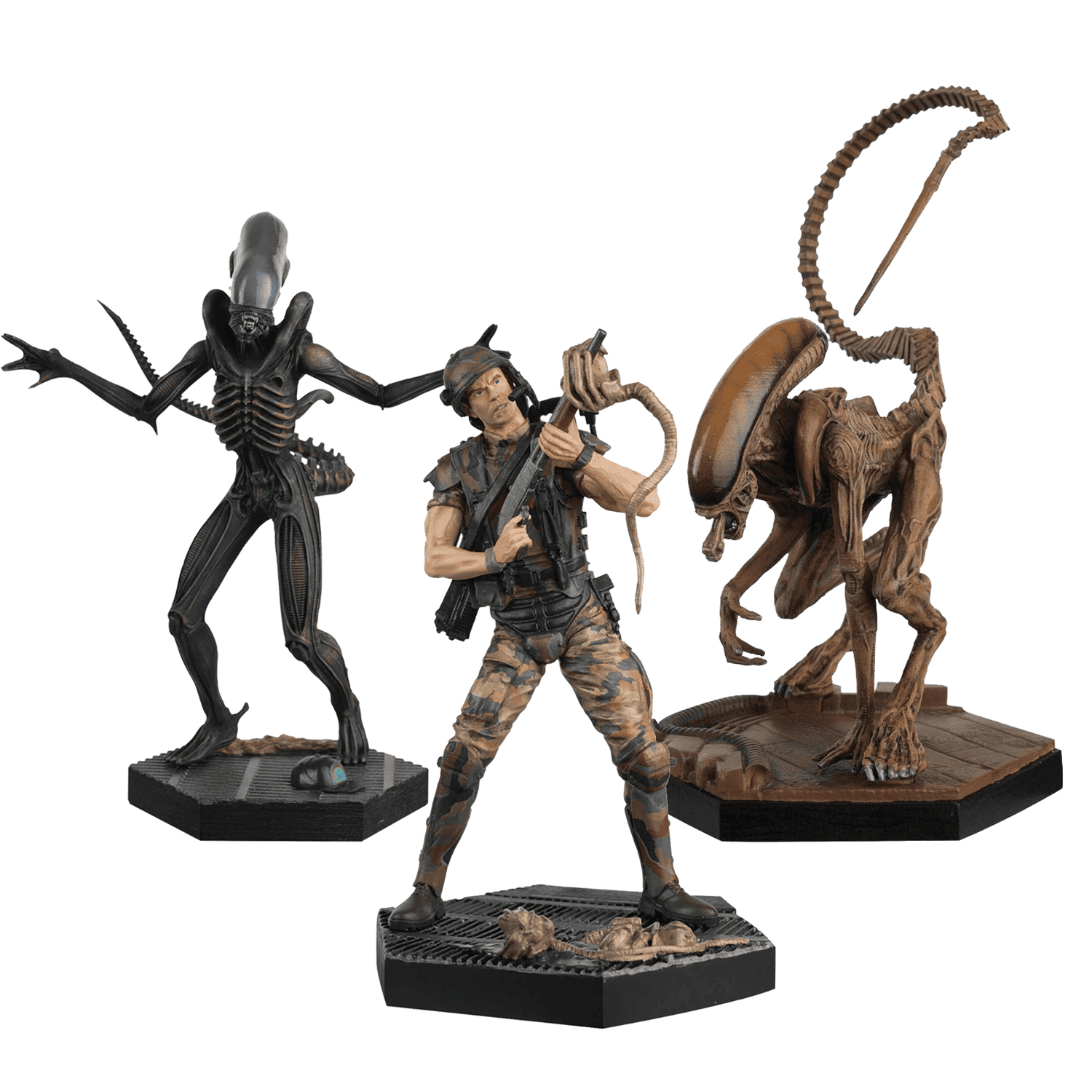 Eaglemoss Alien Mystery Figures 3 pack Merchandise Zavvi UK