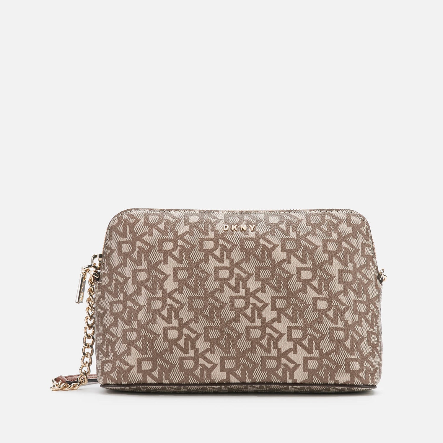 DKNY Women's Bryant Park Dome Cross Body Bag Chino/Caramel