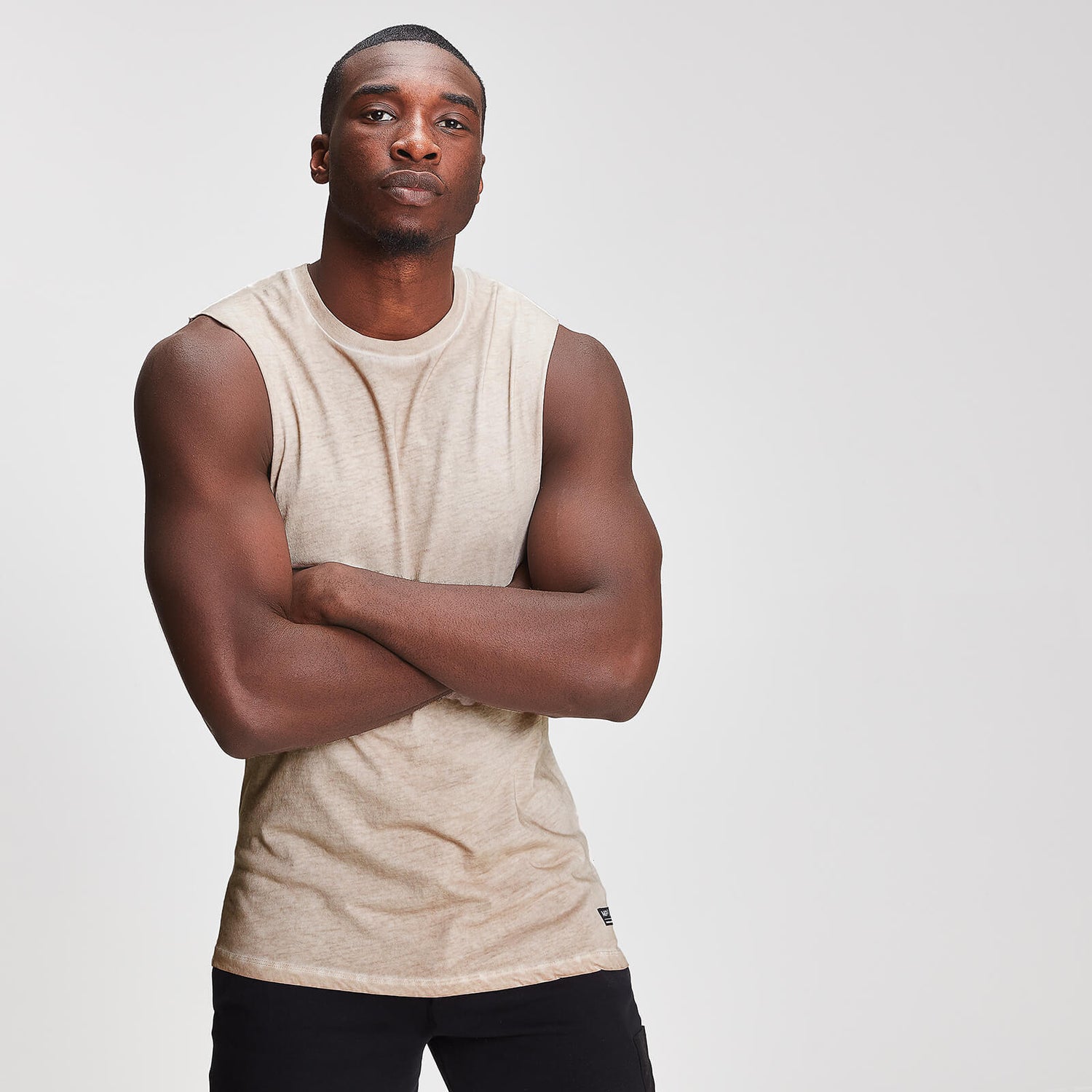 Myprotein Men's Graphic Drop Armhole Tank Top Brown MYPROTEIN™