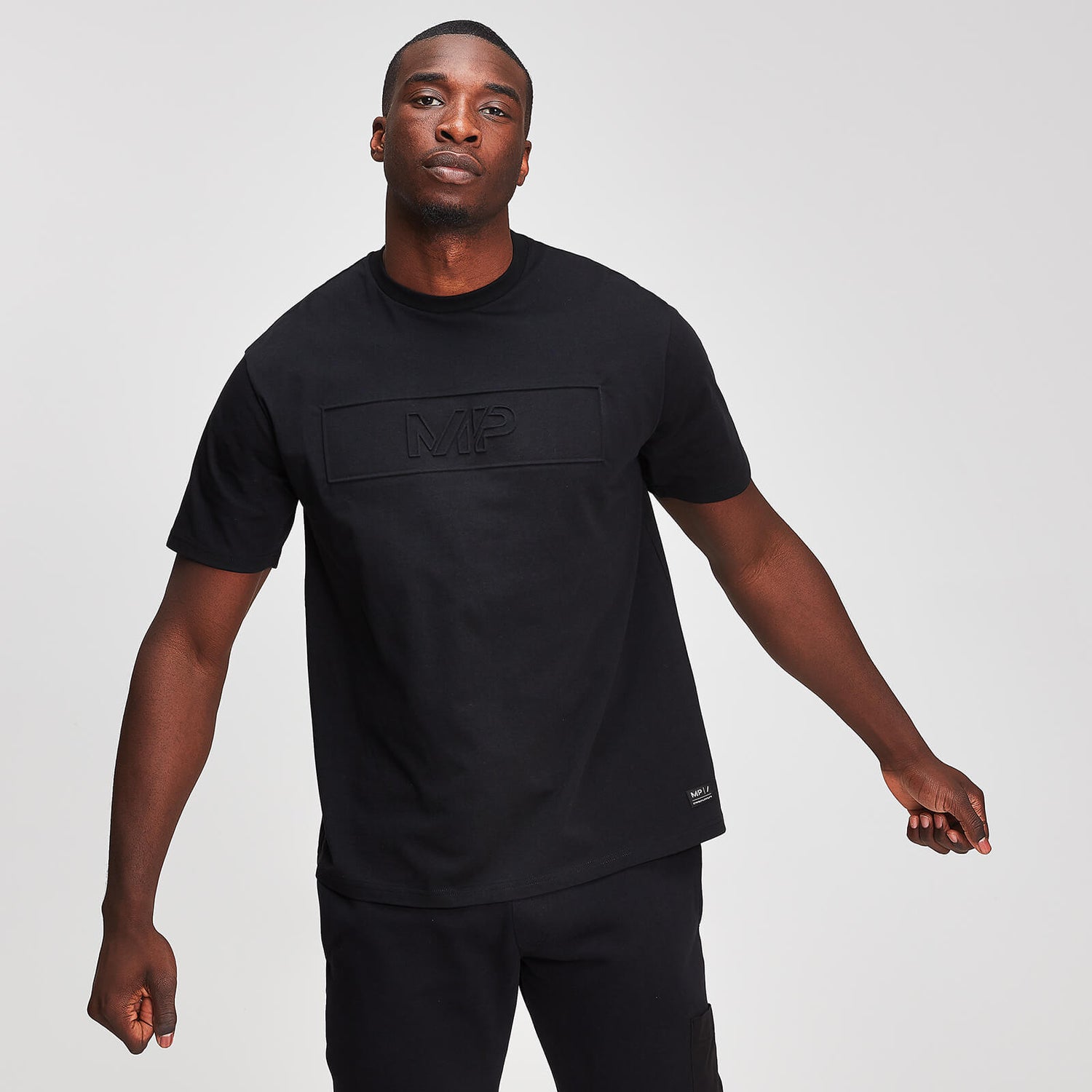 Myprotein Men's Graphic Embossed T-Shirt | Black | MYPROTEIN™