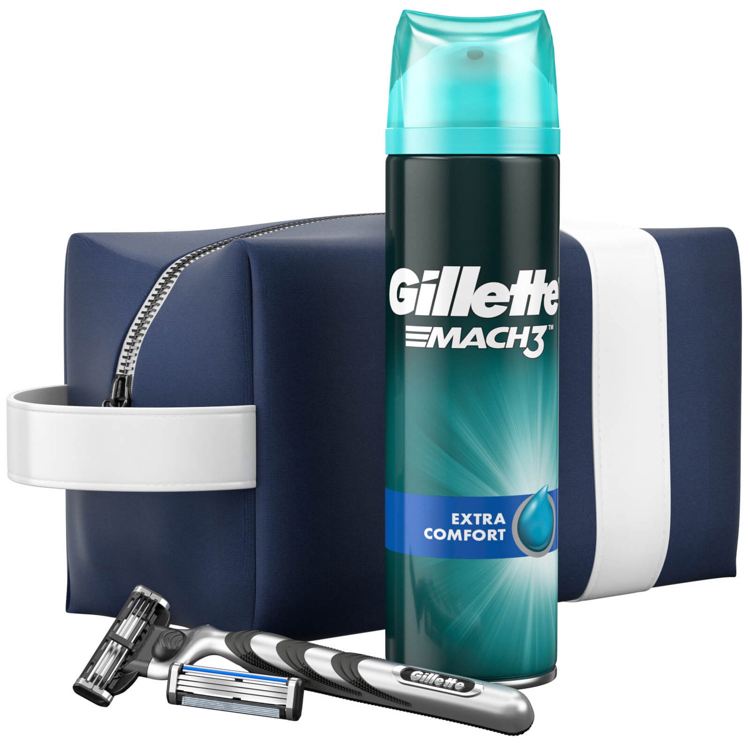 Gillette Mach3 Razor Travel Bag Gift Set Gillette UK