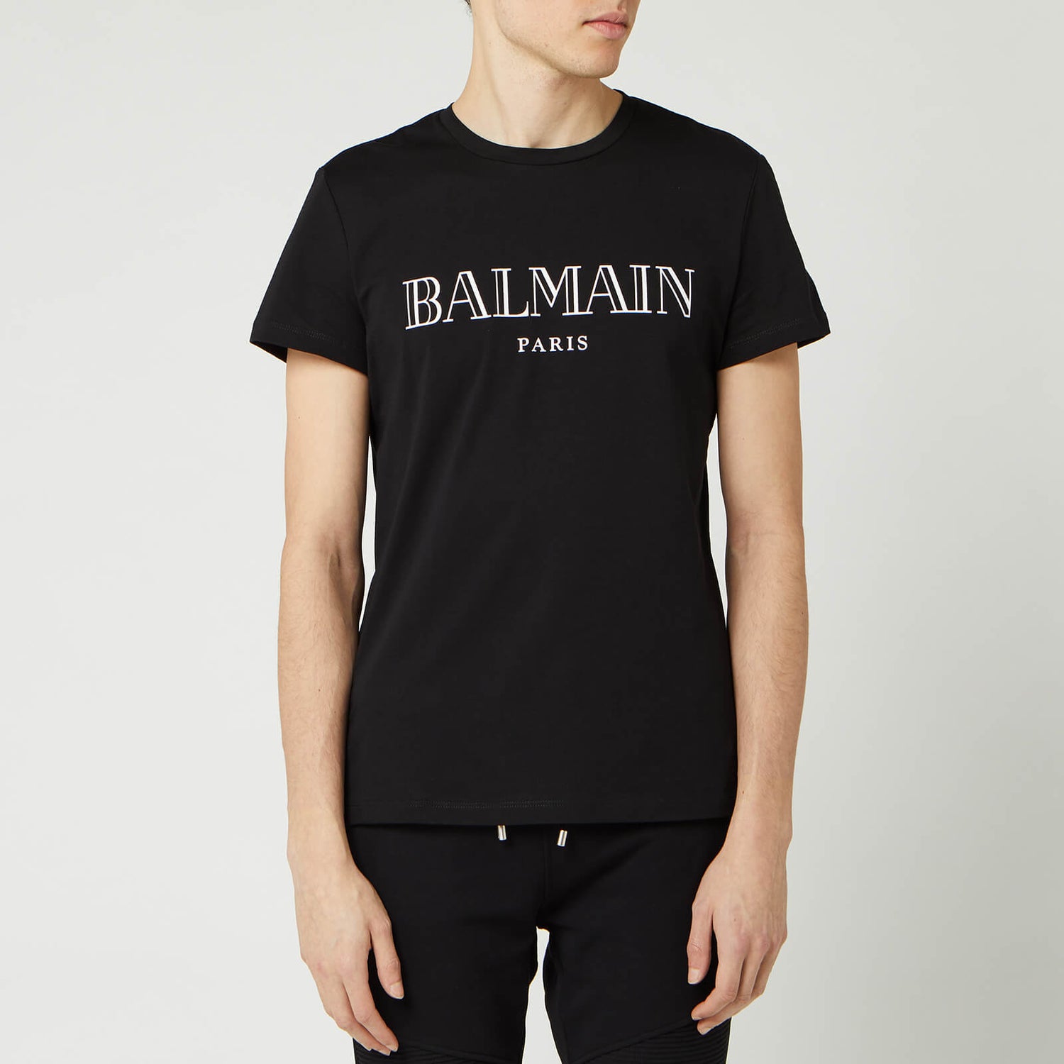 Balmain Men's Paris T-Shirt - Noir - Free UK Delivery Available