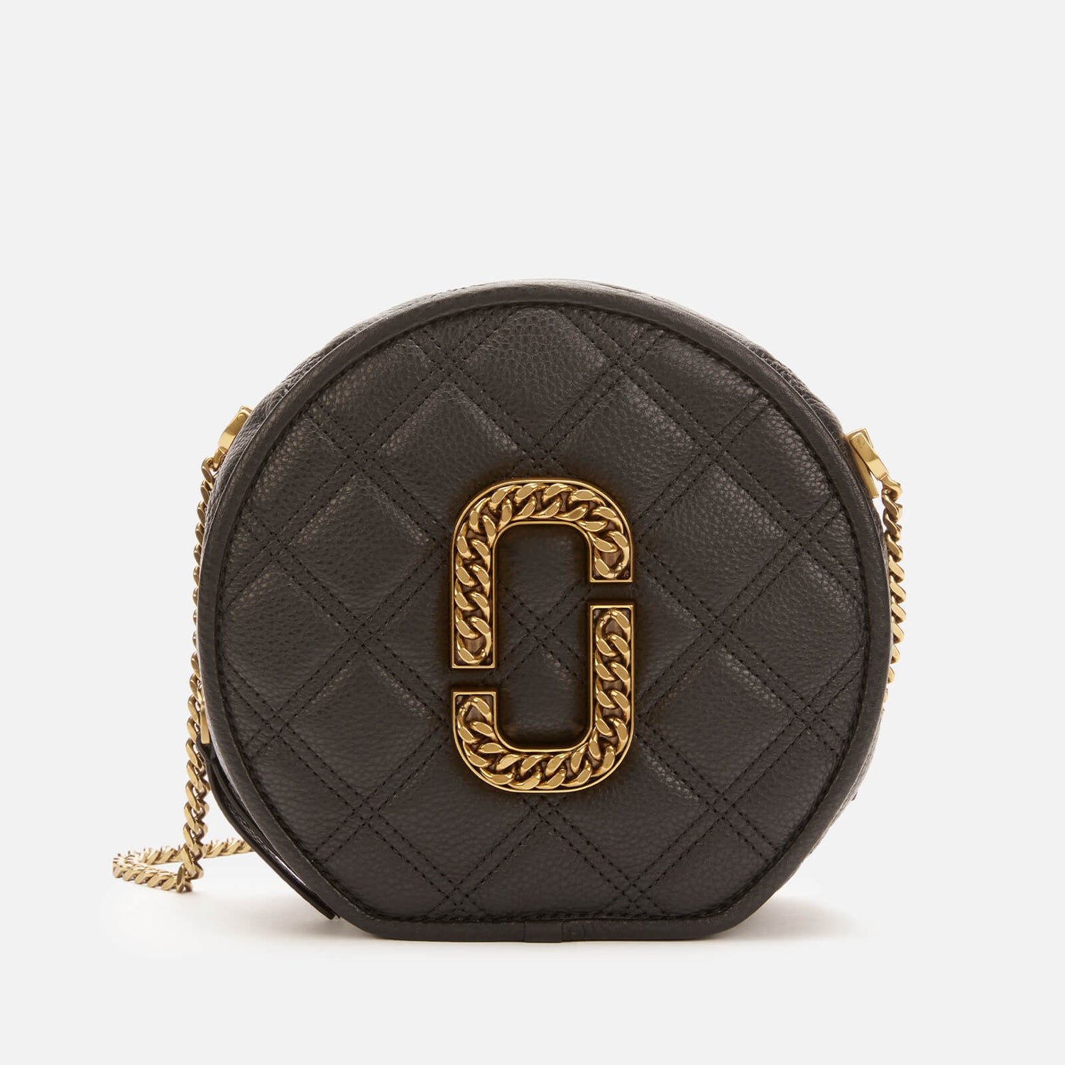 marc jacobs leather circle crossbody bag