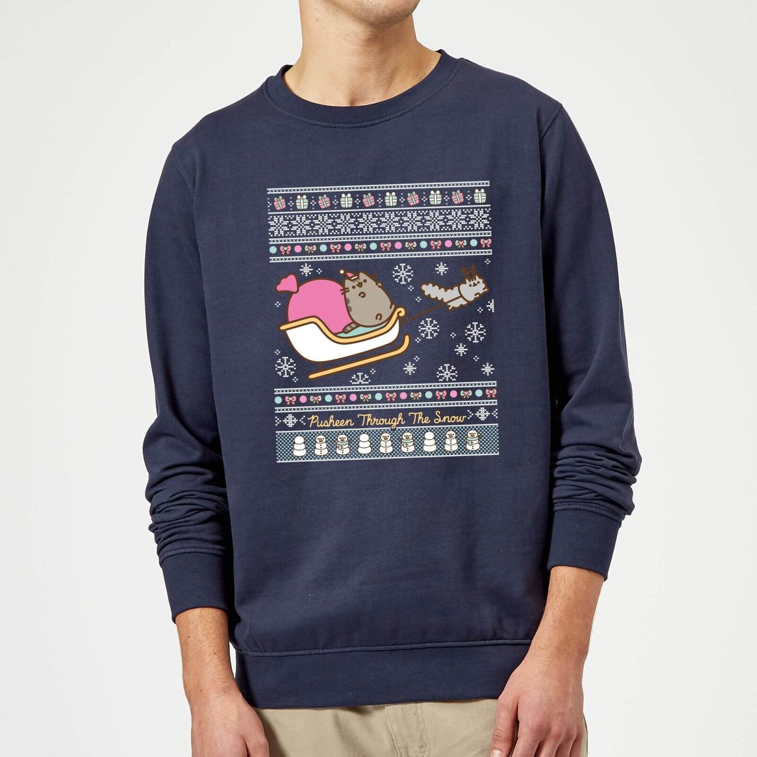 pusheen holiday sweater