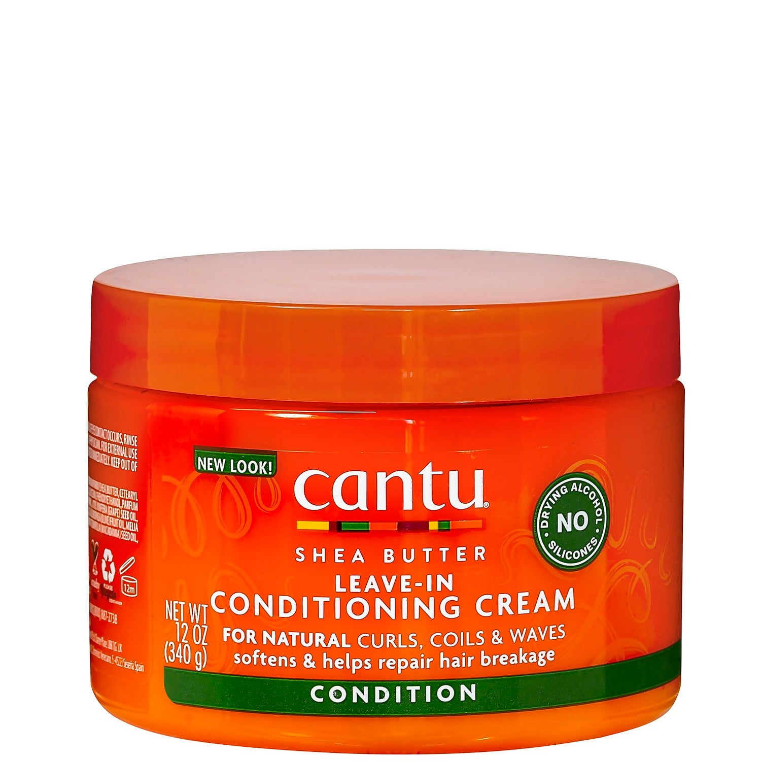 Cantu Natural LeaveIn Conditioning Cream 340g LOOKFANTASTIC