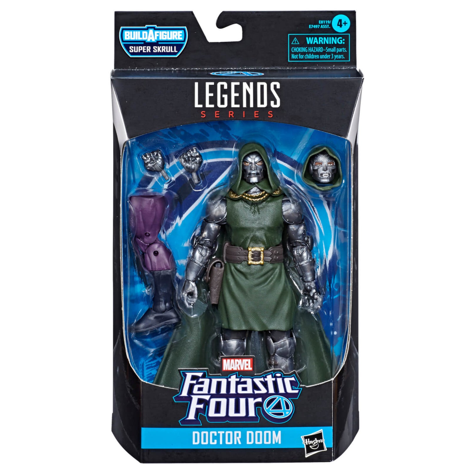 Figurine Marvel Legends Dr Doom – Toy Biz – Électro-choc – Fantastic Four – TRÈS RARE – Boîte Scellée