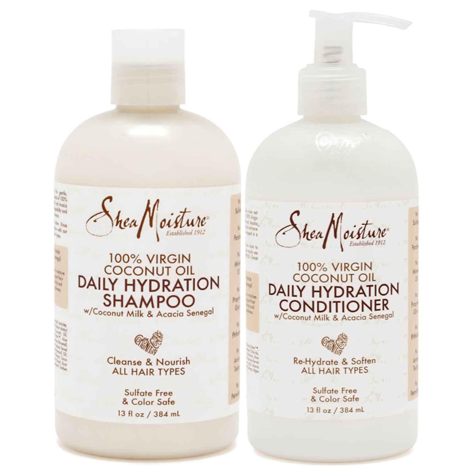 SheaMoisture Shampoo and Conditioner Sensitive Hair Duo lookfantastic HK