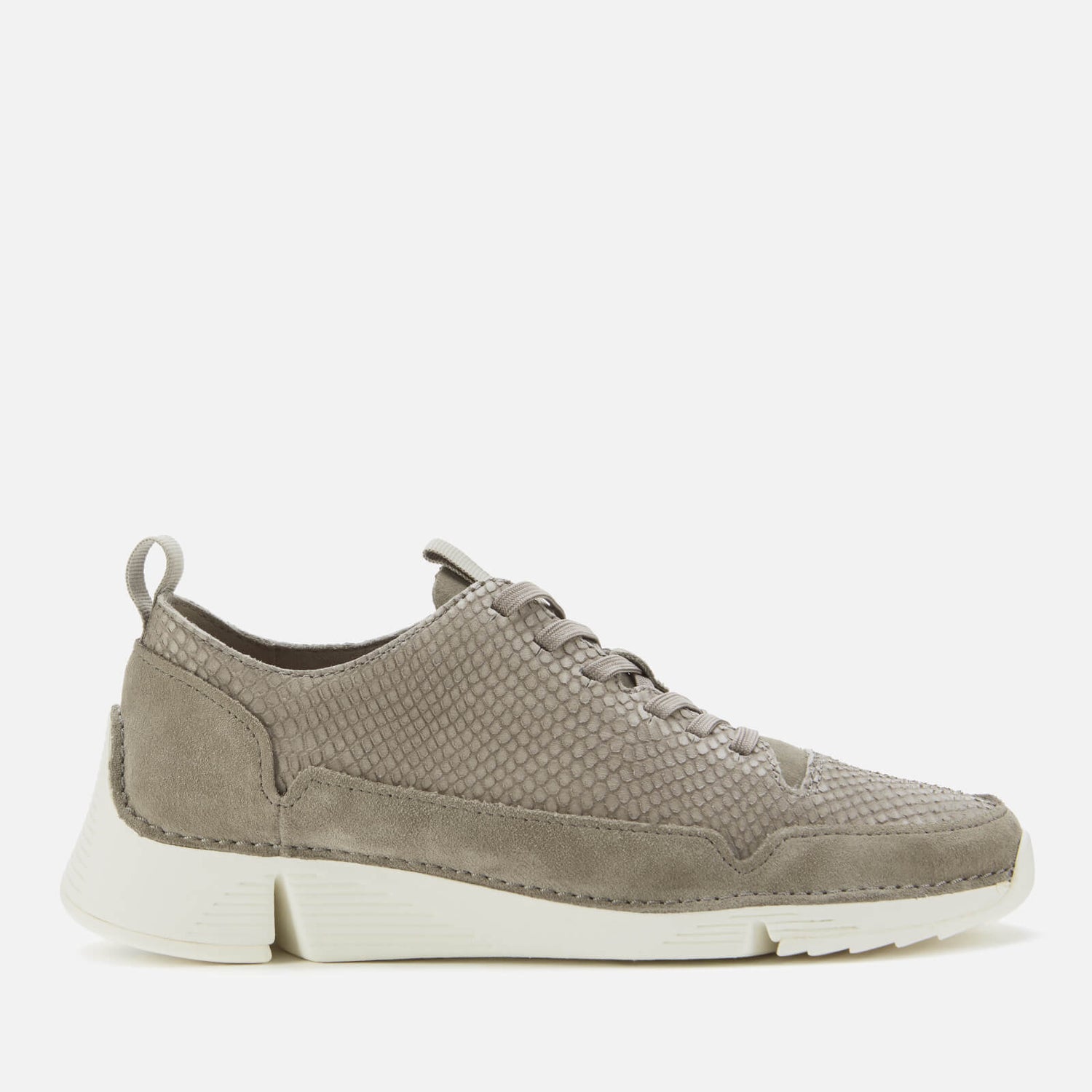 Clarks Women's Tri Spark Trainers - Sage Snake | FREE UK Delivery | Allsole