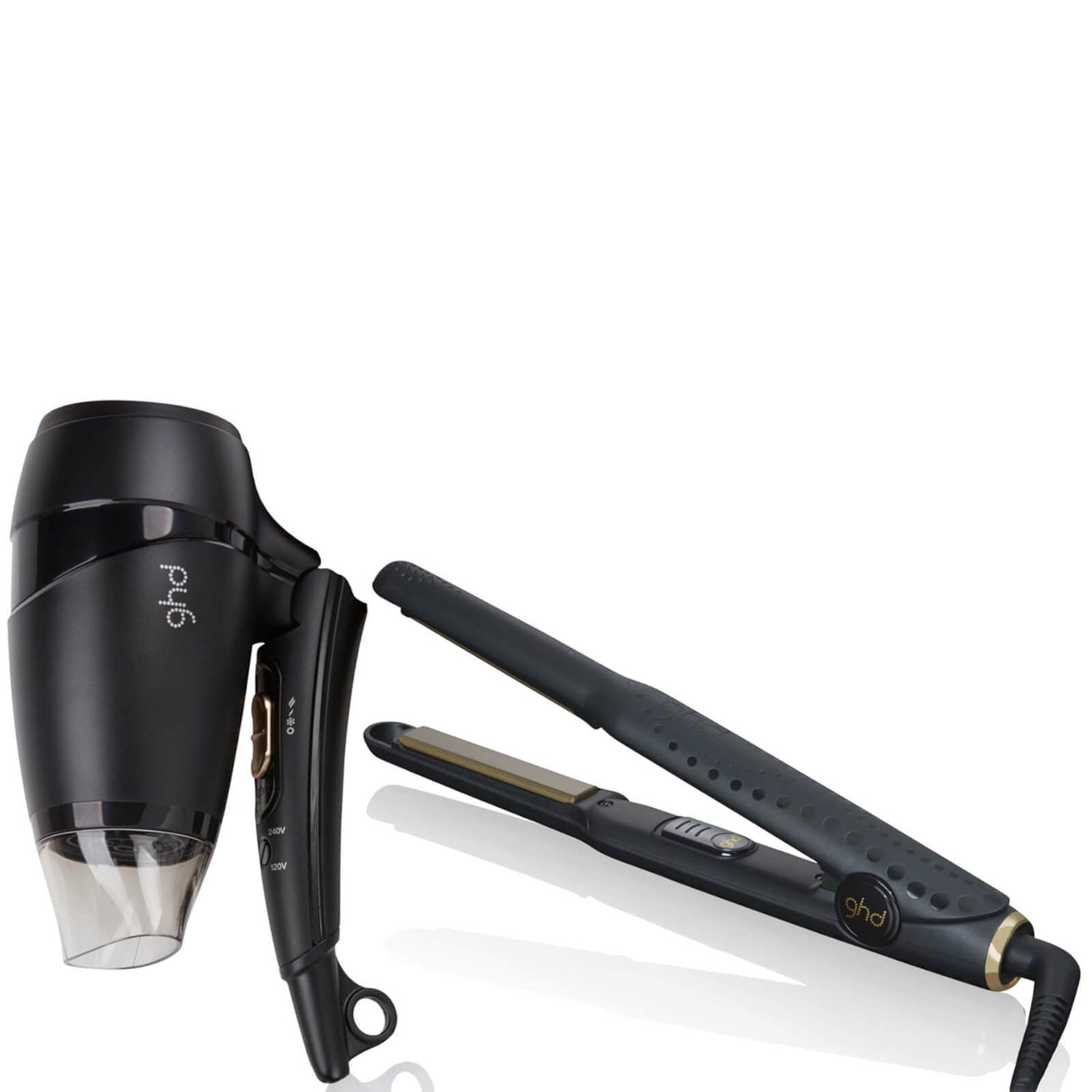 ghd Travel Straightener and Dryer Duo LOOKFANTASTIC AU