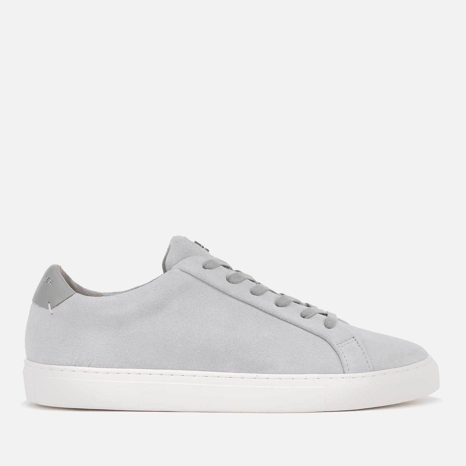 Kurt Geiger London Men's Donnie Suede Cupsole Trainers - Grey | TheHut.com