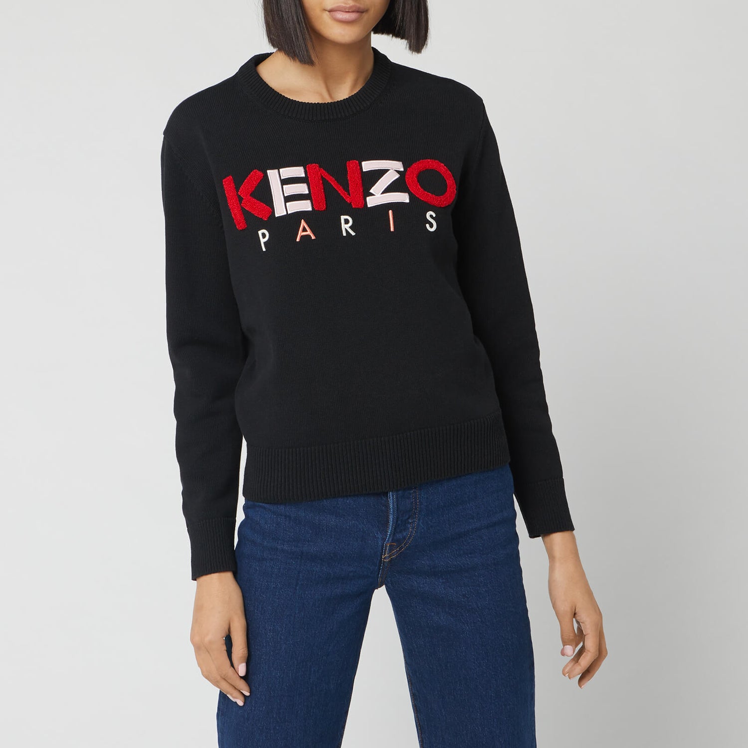 KENZO Women's Kenzo Paris Jumper - Black - Free UK Delivery Available
