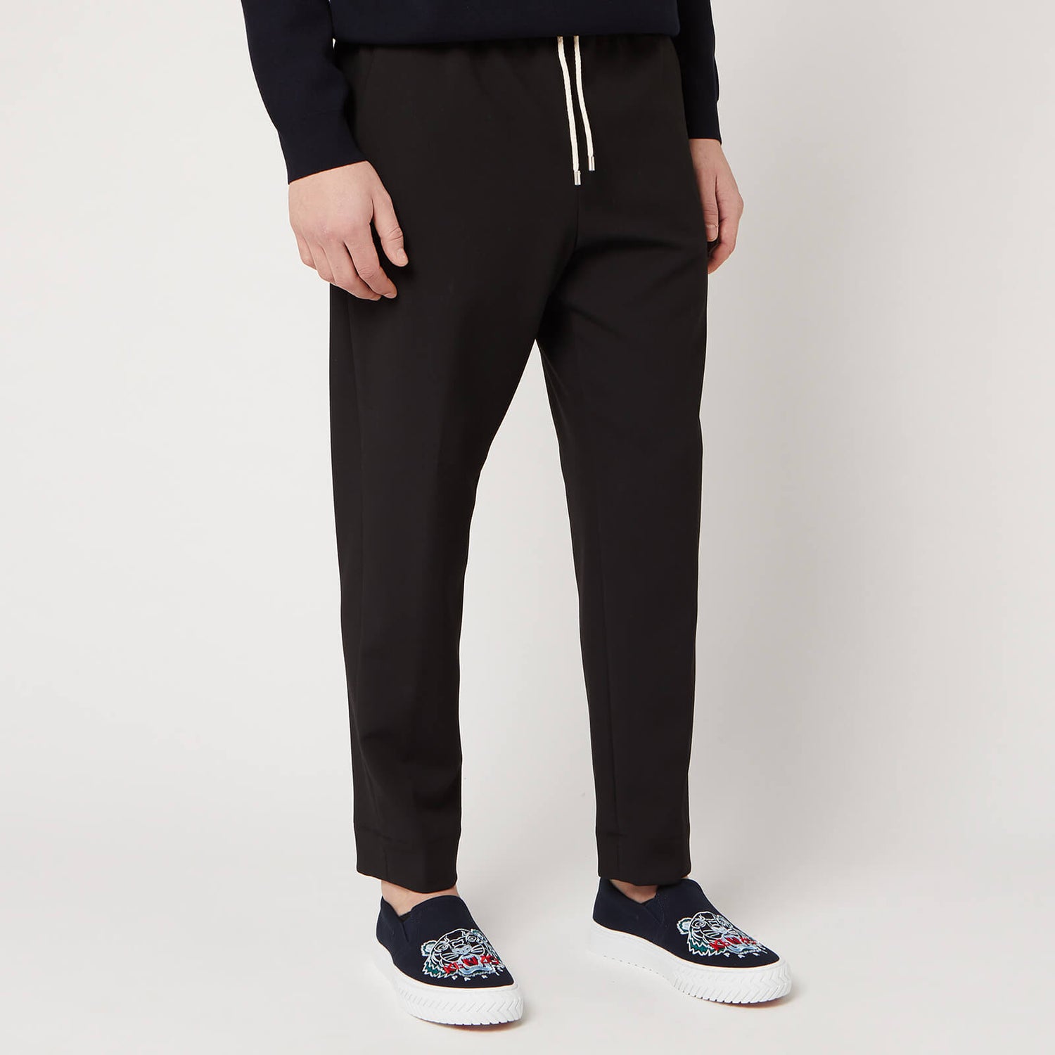 KENZO Men's Tapered Crop Pant - Black - Free UK Delivery Available
