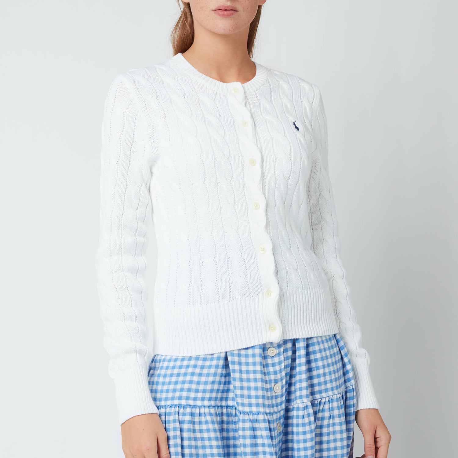 Polo Ralph Lauren Women's Cardigan - White - Free UK Delivery Available