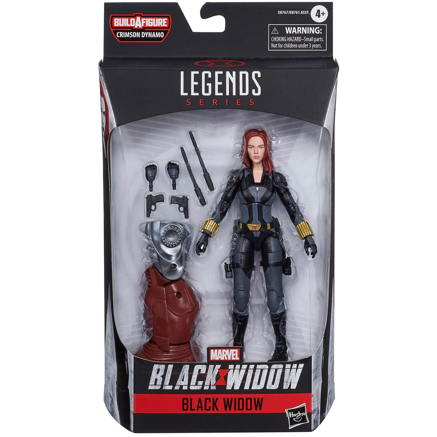 Hasbro Marvel Black Widow Legends Series Black Widow Action Figure 