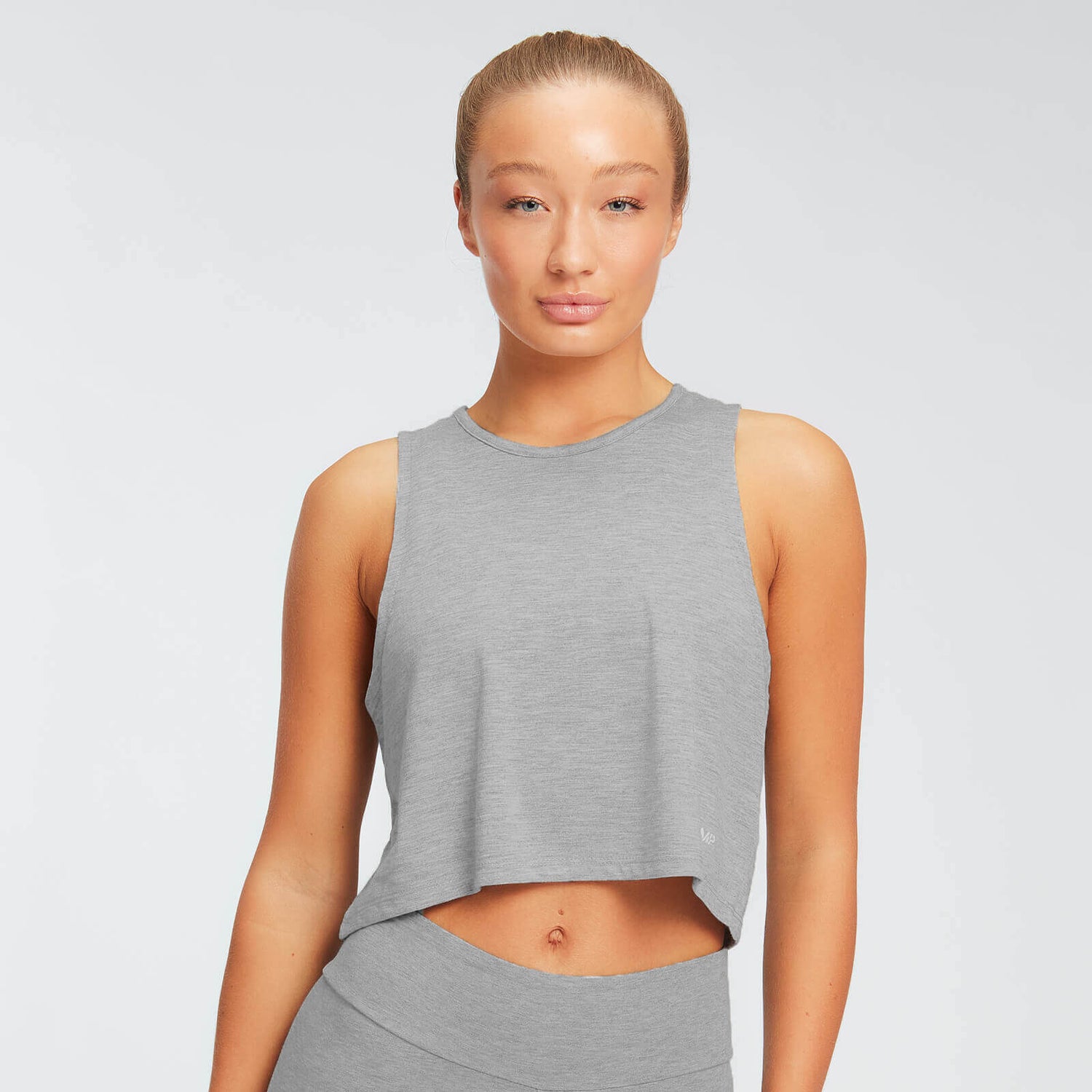 Women's Essential Training Reach Vest Grey Marl MYPROTEIN™