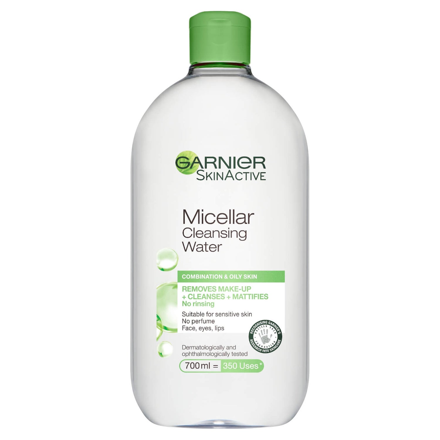 Garnier Micellar Water Purifying Facial Cleanser and Makeup Remover for