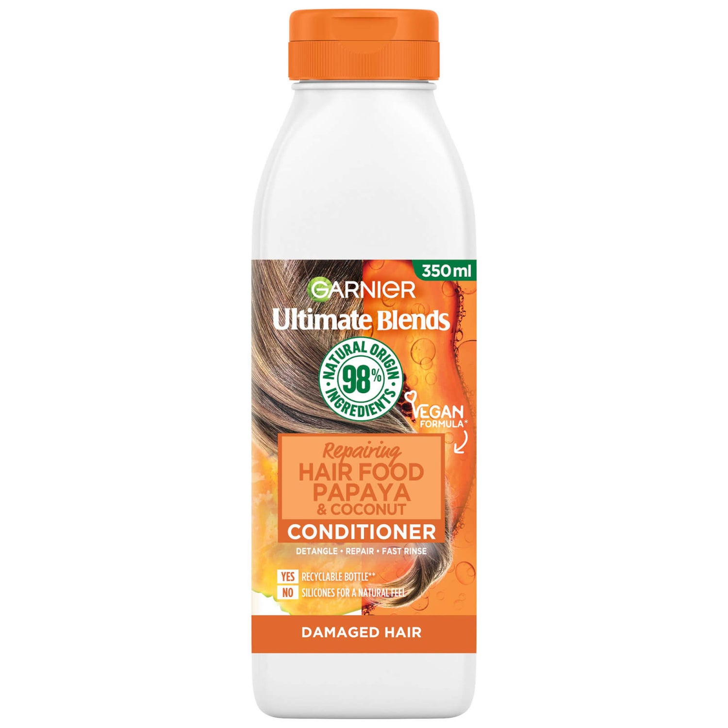 Garnier Ultimate Blends Repairing Hair Food Papaya Conditioner For