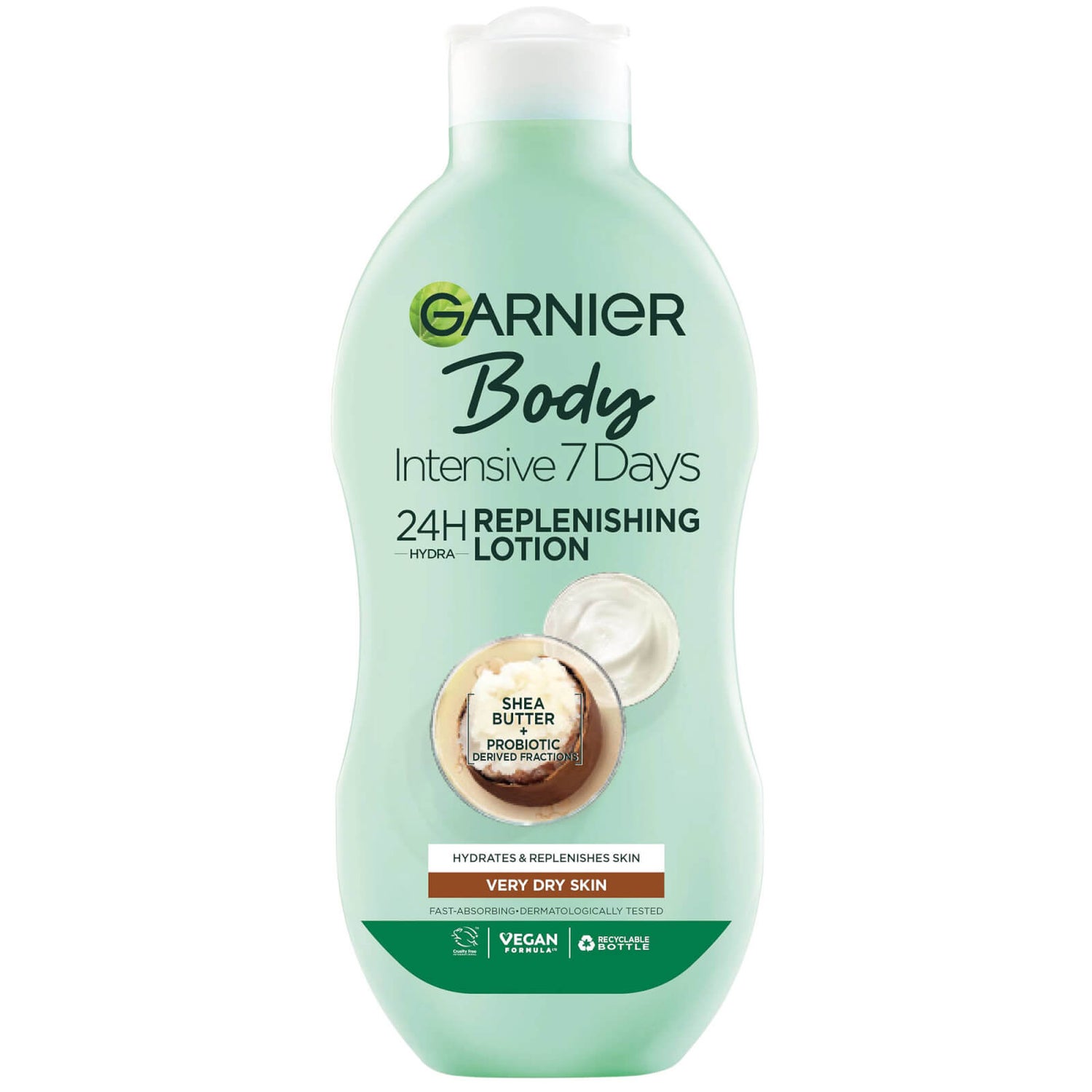 Garnier Intensive Shea Butter Body Lotion 400ml LOOKFANTASTIC