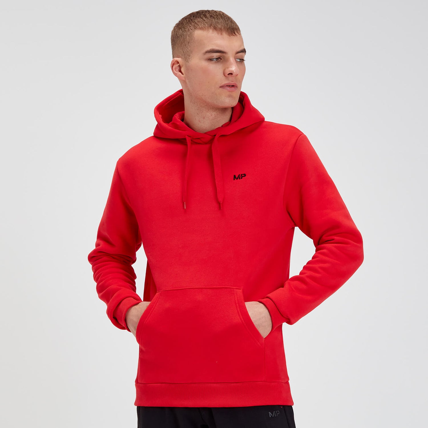 MP Men's Essentials Hoodie Crimson Red MYPROTEIN™