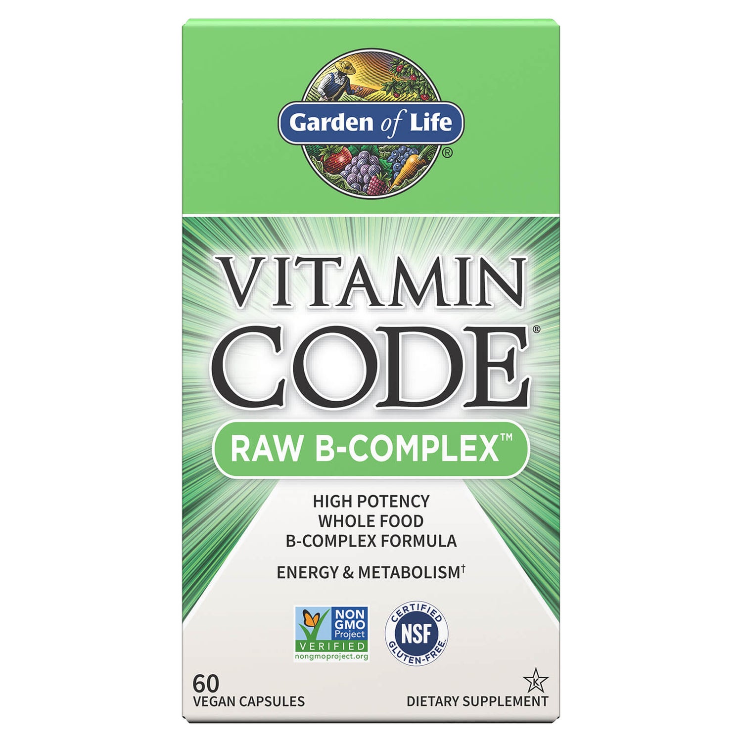 Vitamin Code 60 Capsules Garden of Life FR