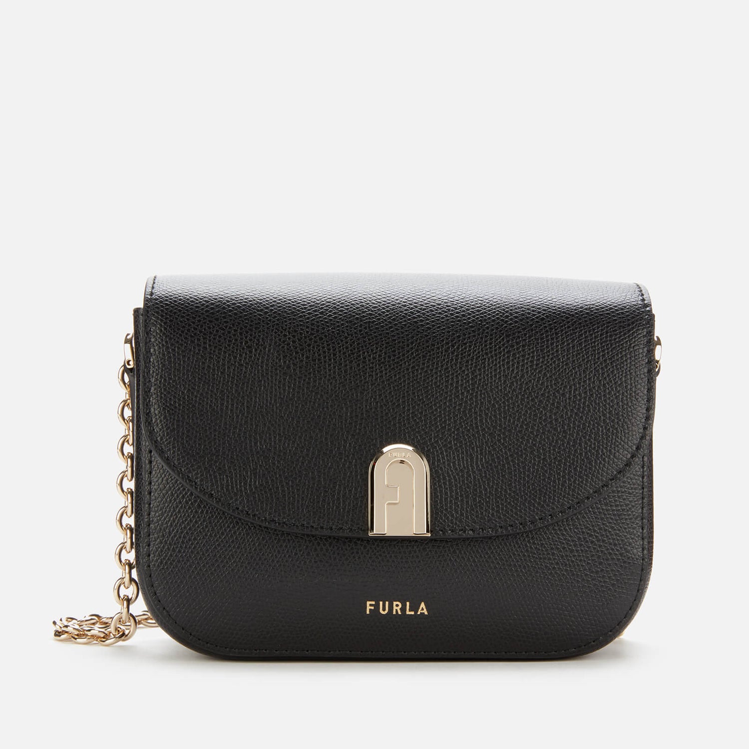 Furla Women's 1927 Mini Cross Body Bag Black