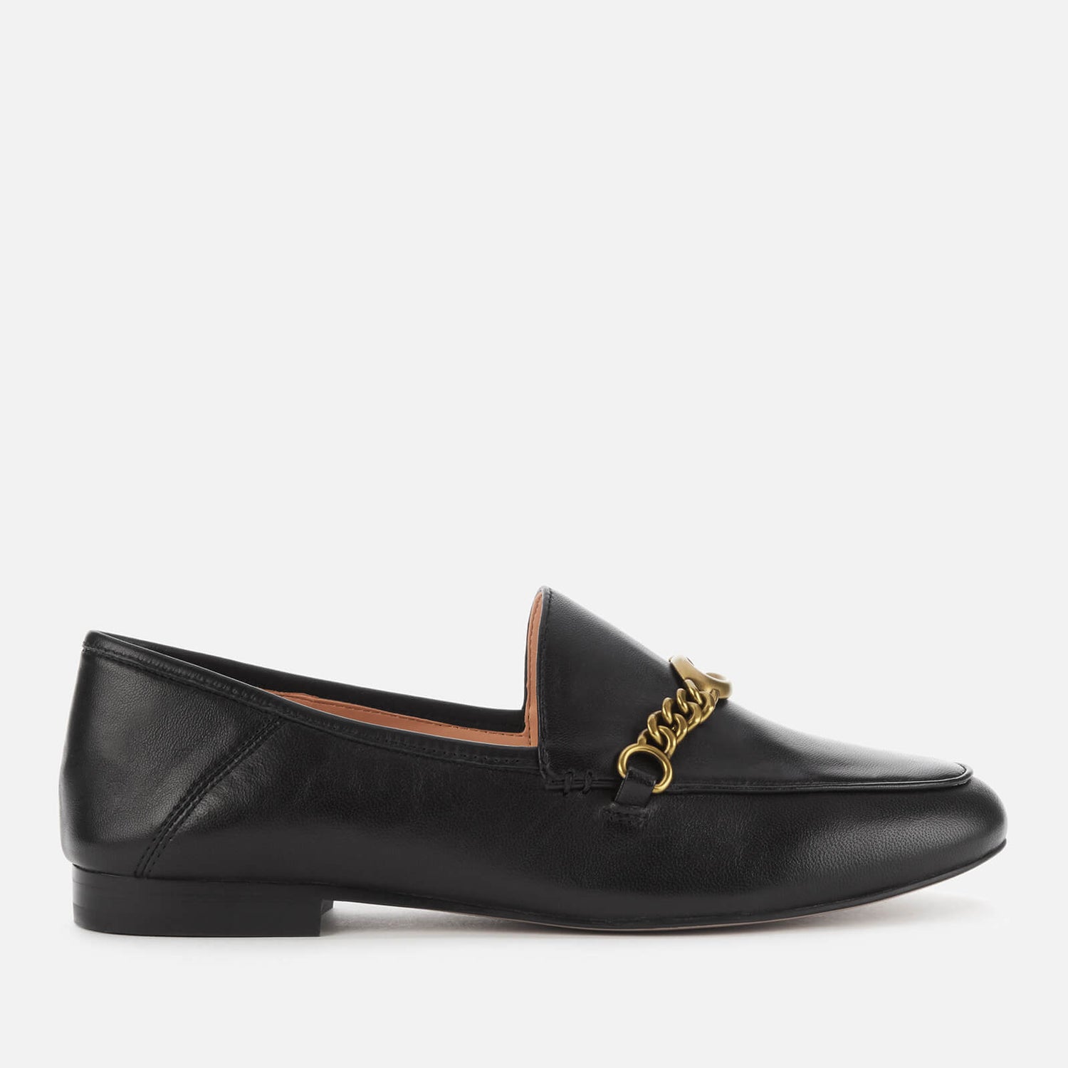 coach helena loafer black