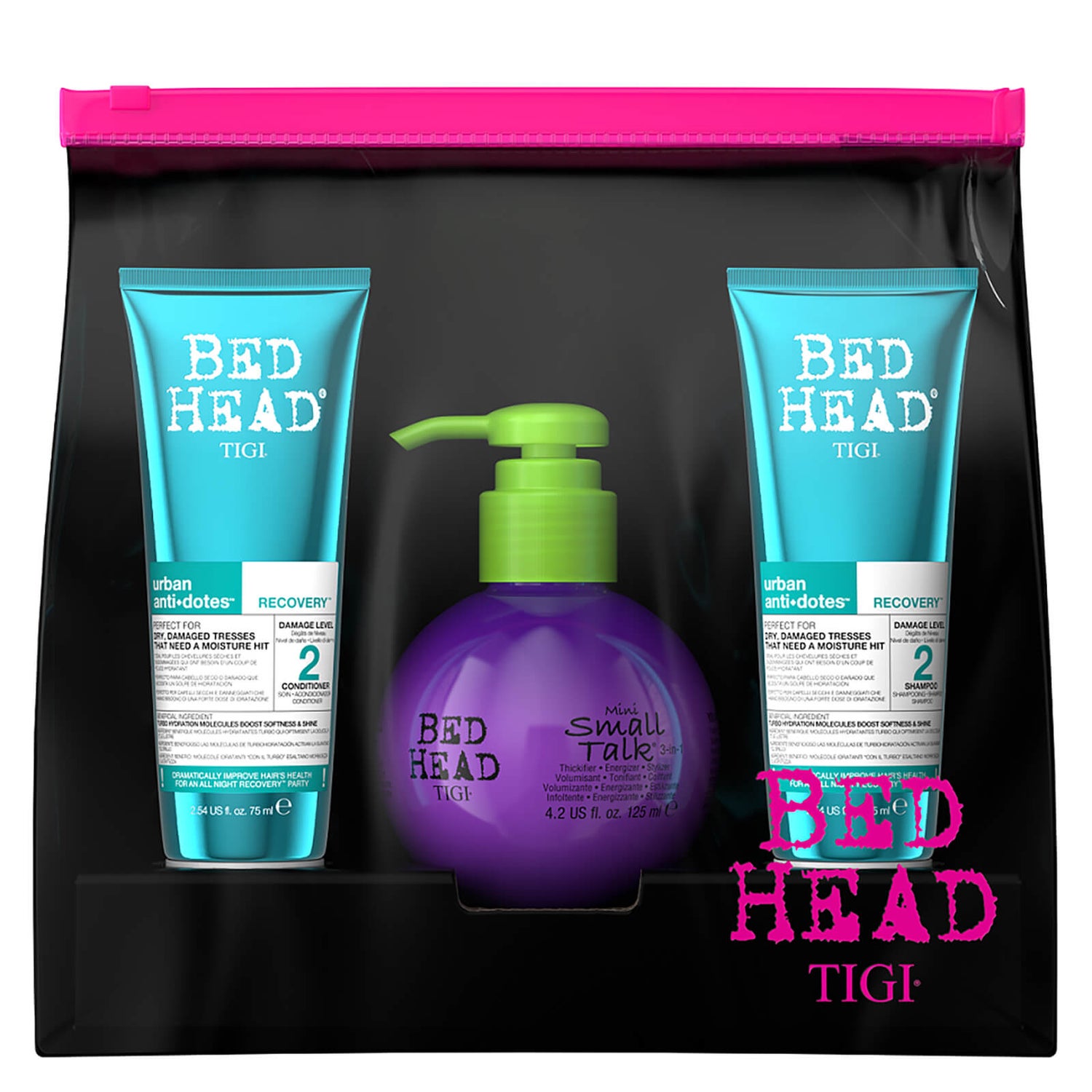 TIGI Bed Head Moisturising and Volumising Hair Mini Set (Free Gift