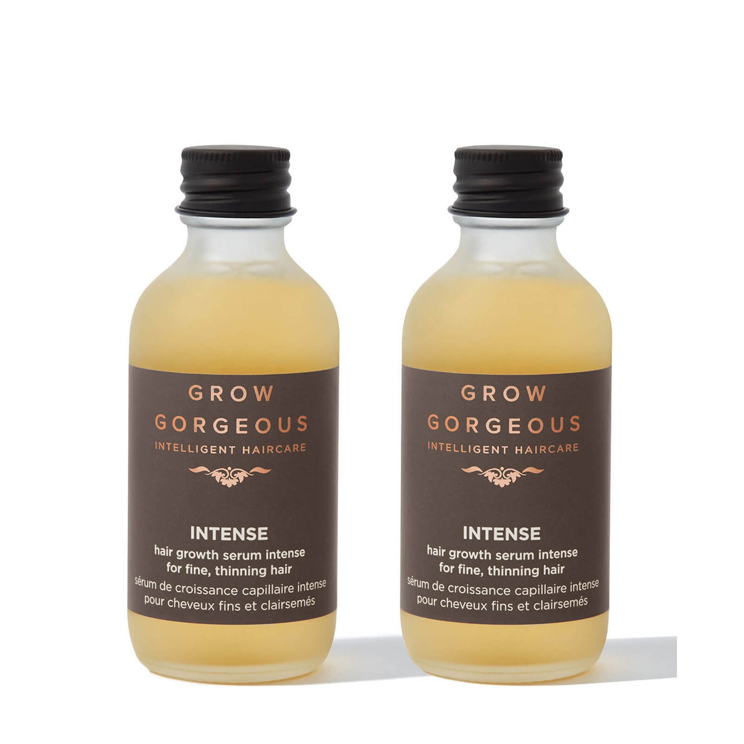 Grow Gorgeous Hair Growth Serum Intense Duo 2 x 60ml | lookfantastic HK
